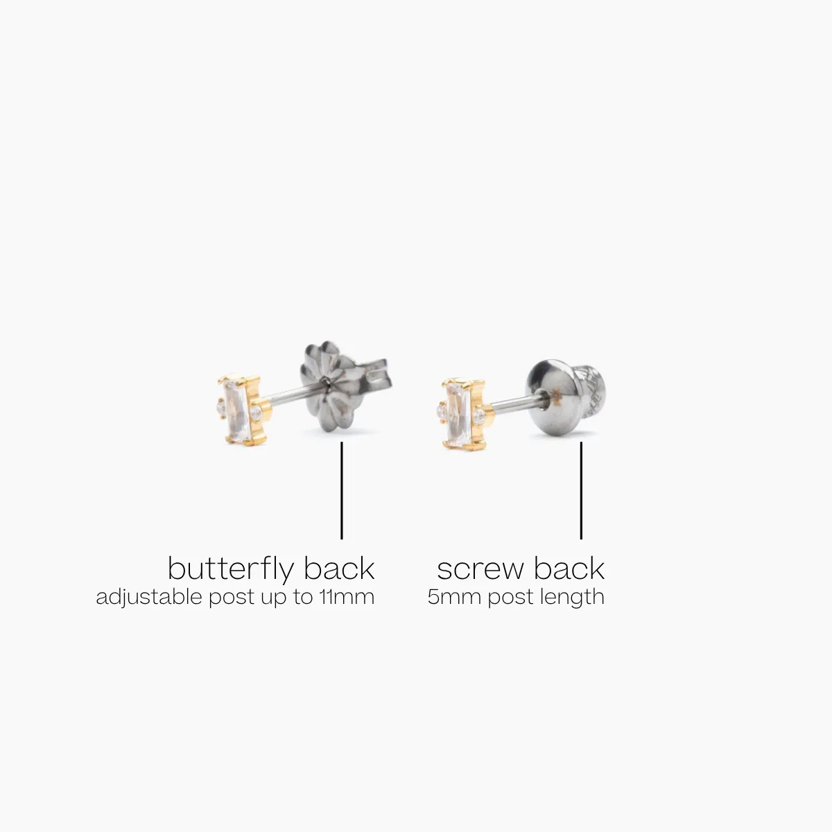 Oasis Stud Earrings sold by Tini Lux product image thumbnail 5