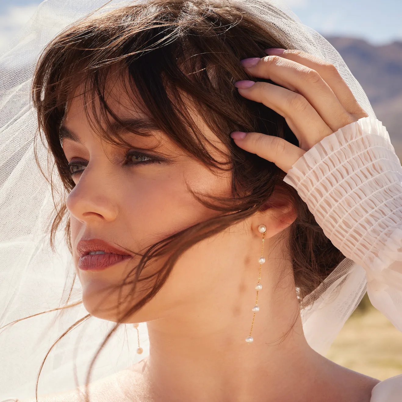 Dylan Earrings sold by Tini Lux product image thumbnail 2