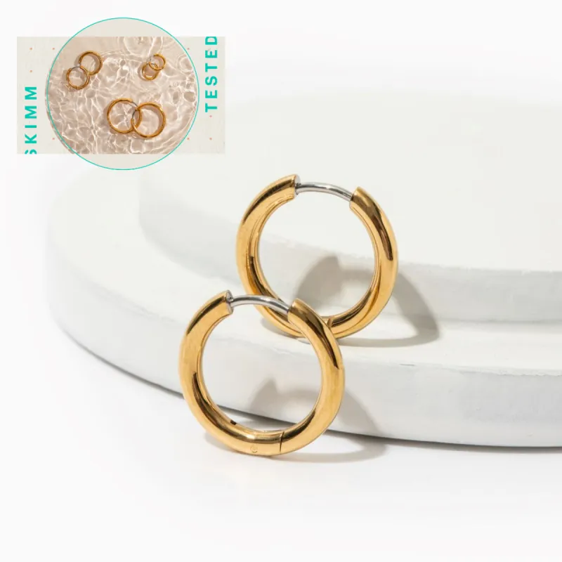 Rooftop Hoop Earrings sold by Tini Lux