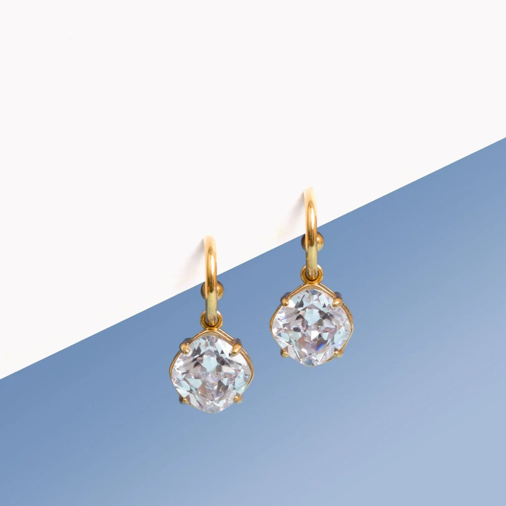 Hazel Charm Hoops sold by Tini Lux