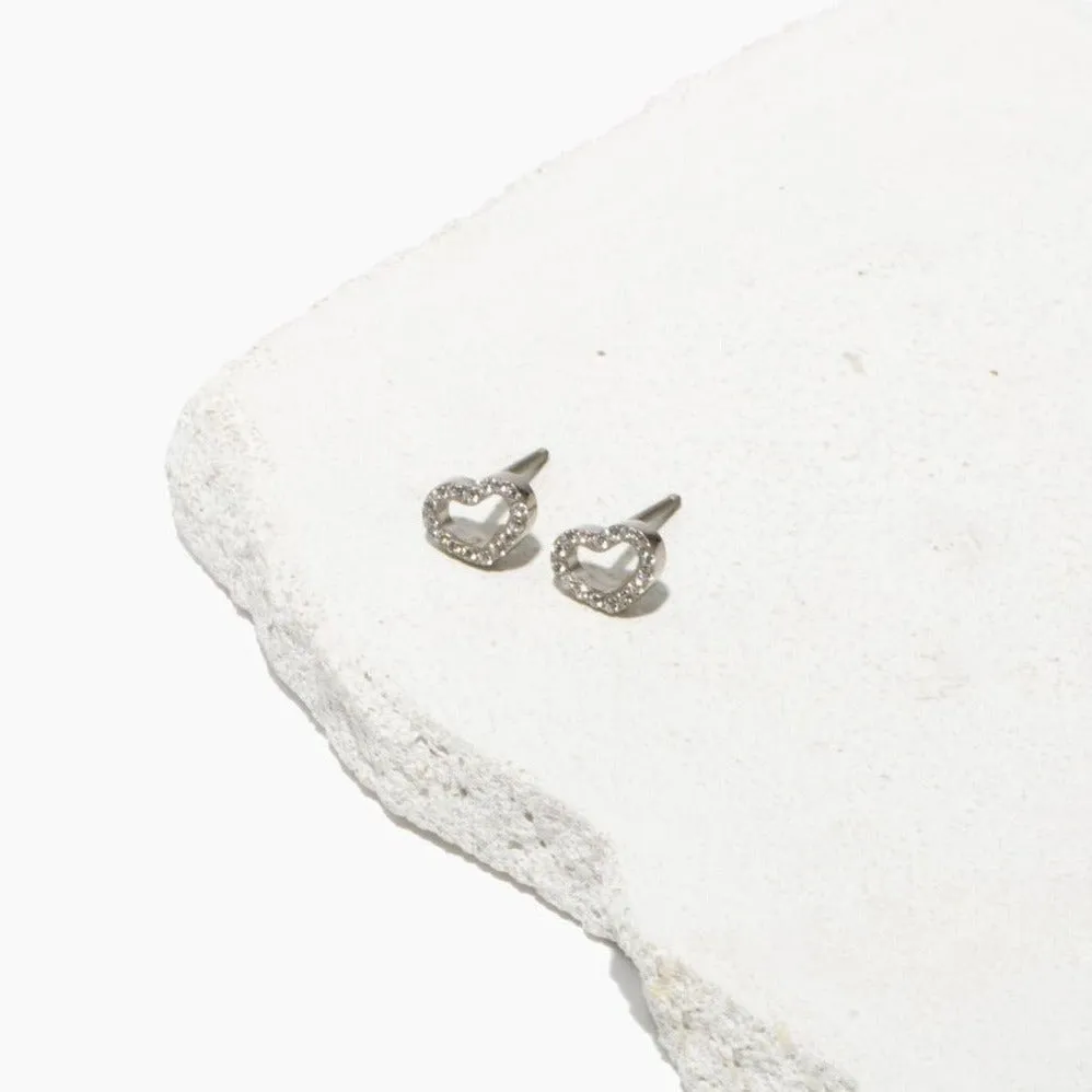 Kora Screw Back Stud Earrings sold by Tini Lux product image thumbnail 3