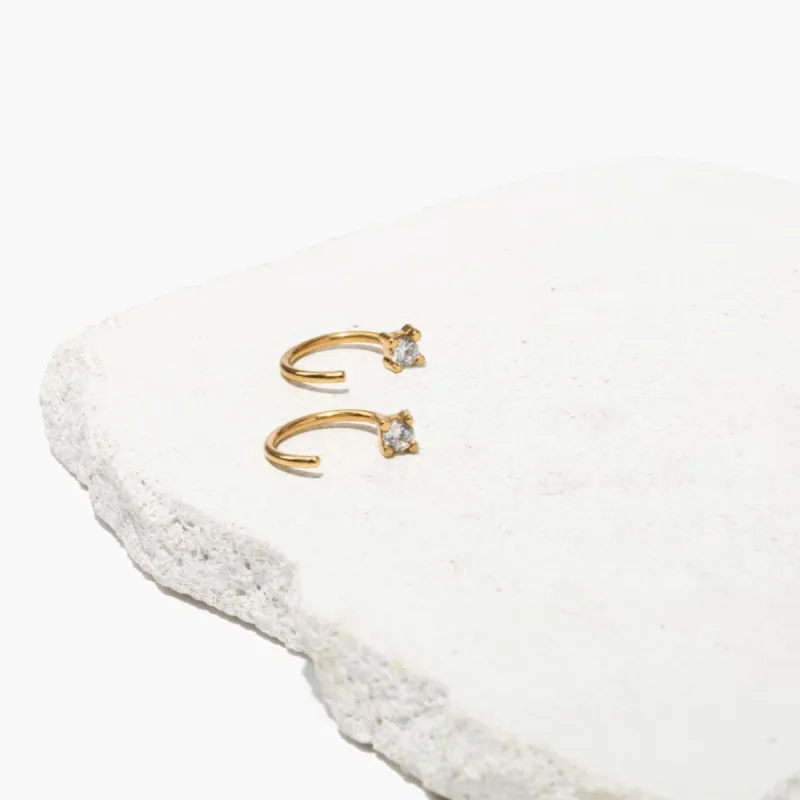 Eva Stud Earrings sold by Tini Lux