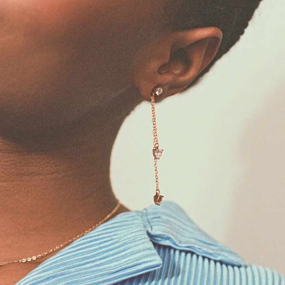 Vick Earrings sold by Tini Lux