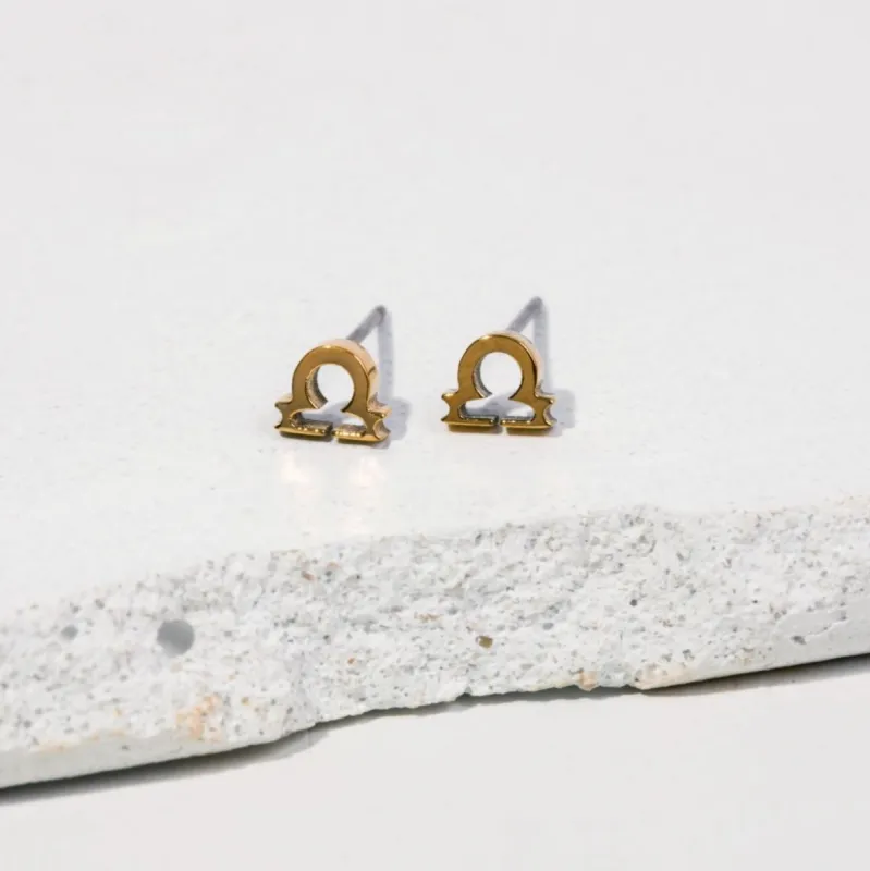 Libra Studs sold by Tini Lux