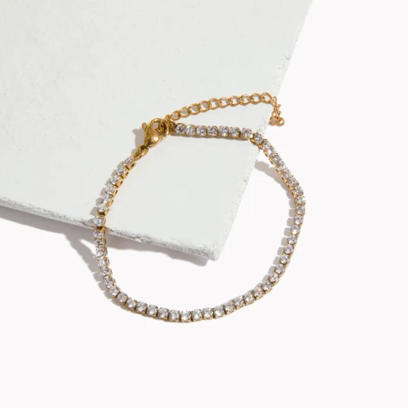 Tennis Bracelet sold by Tini Lux