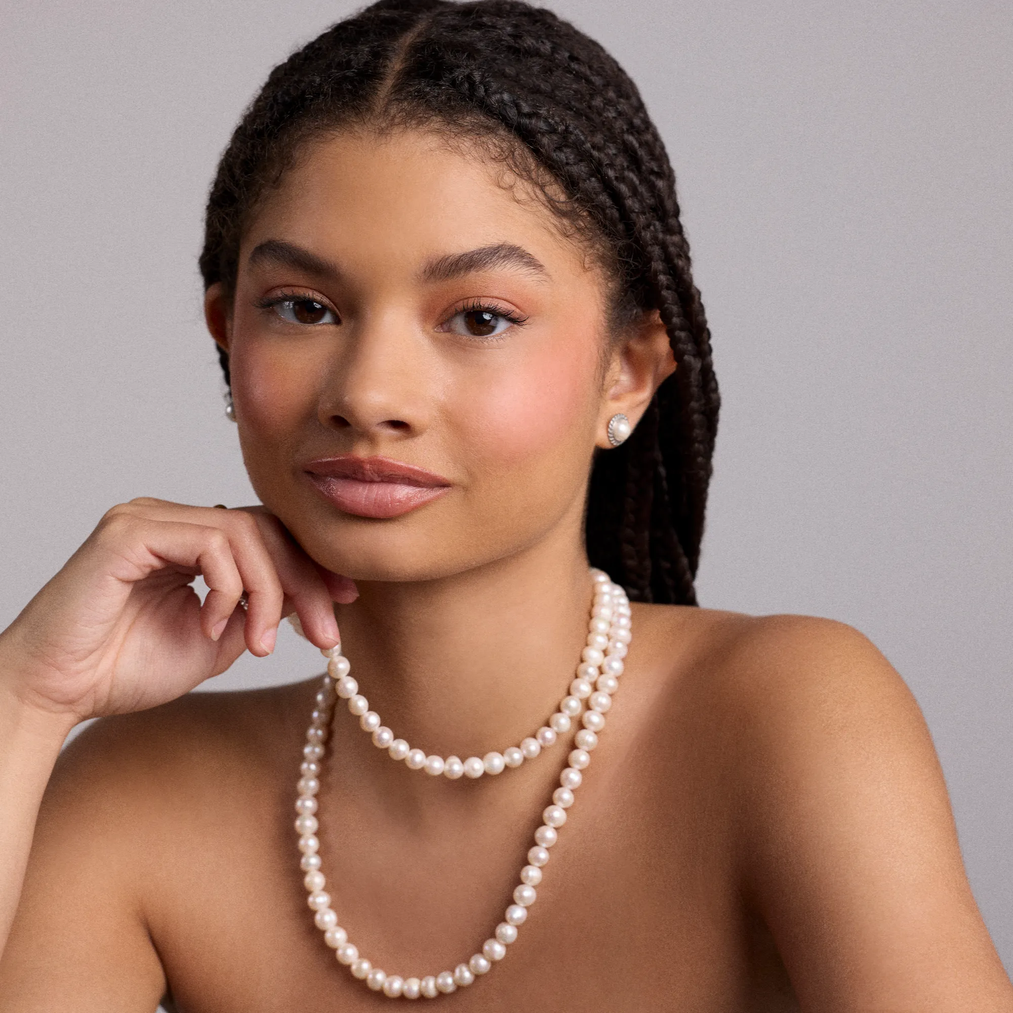Betty Pearl Necklace sold by Tini Lux product image thumbnail 3