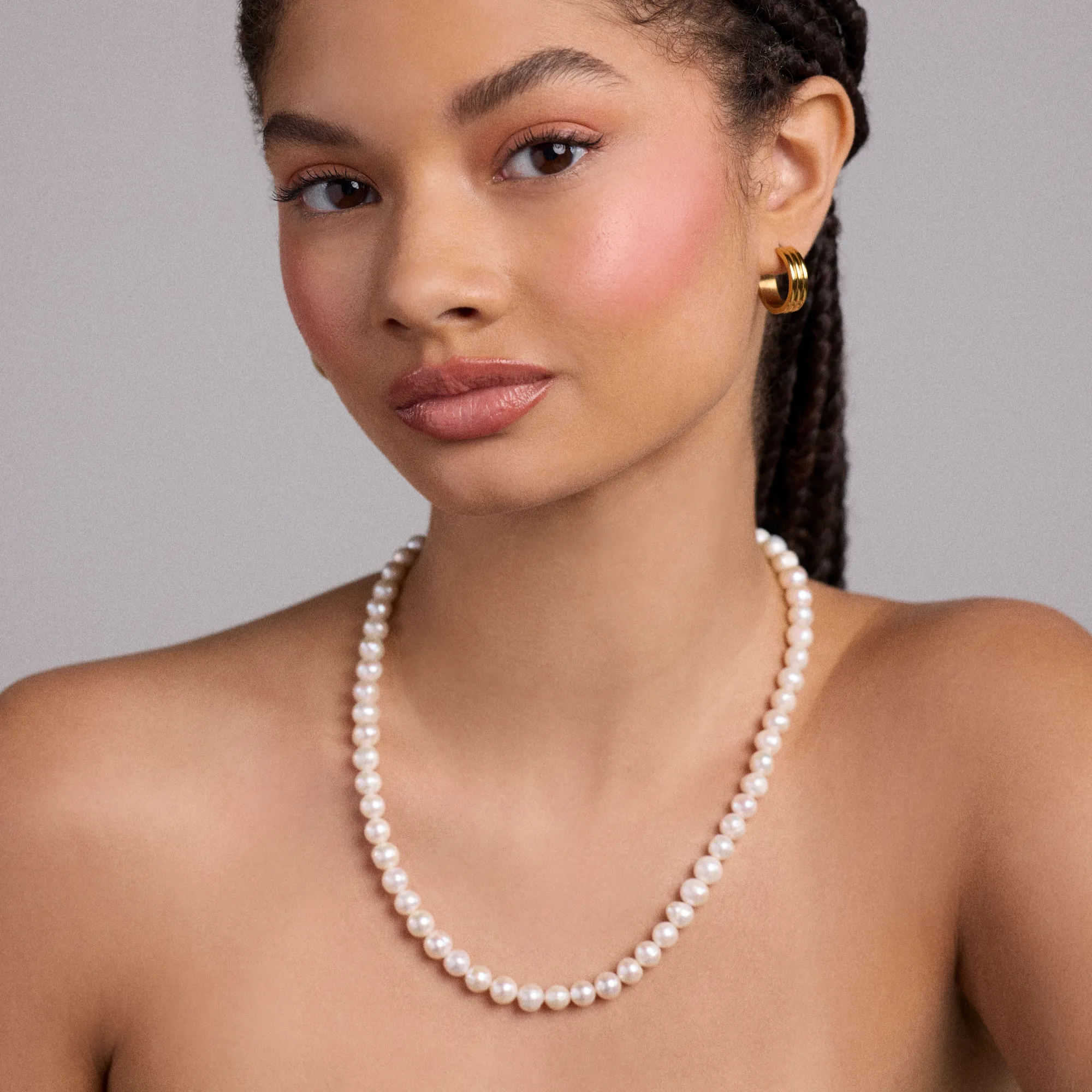 Betty Pearl Necklace sold by Tini Lux product image thumbnail 4