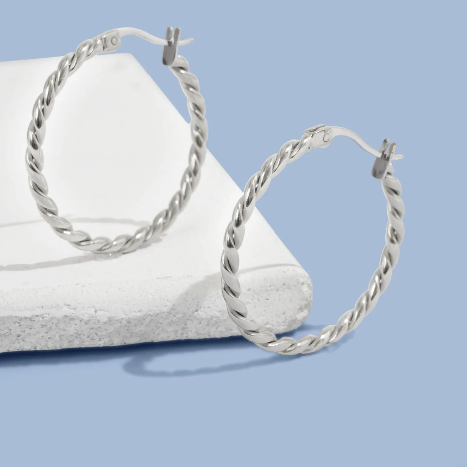 Large Getaway Hoops sold by Tini Lux