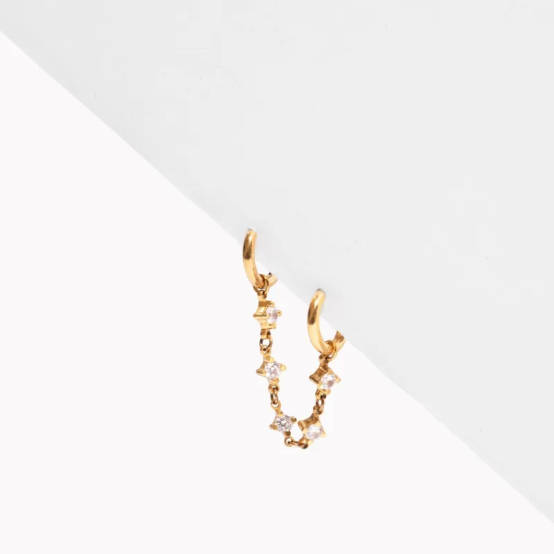 Single Crystal Connector Chain sold by Tini Lux