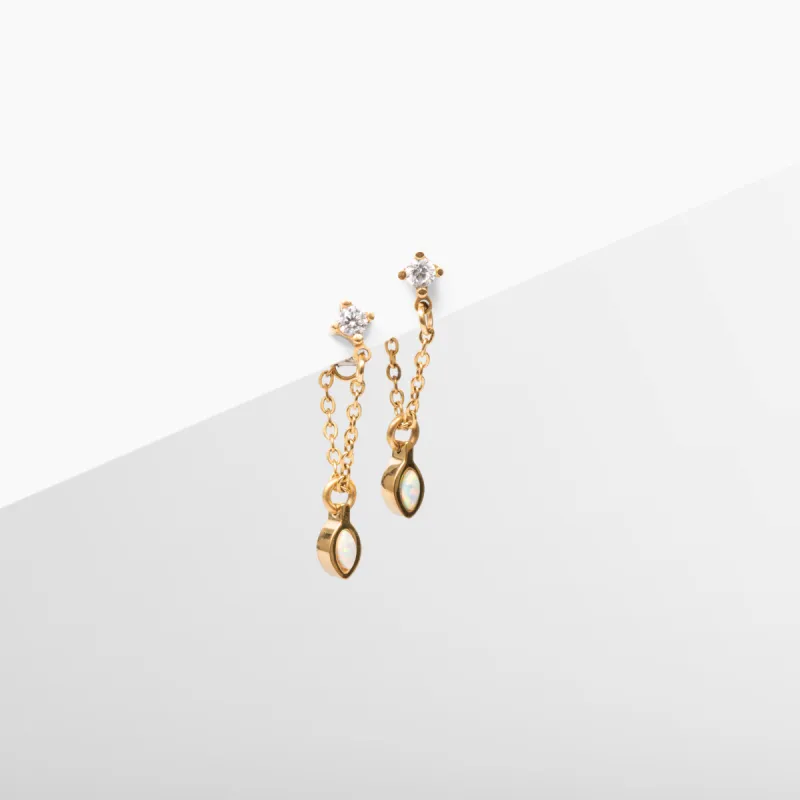 Elaine Hoop Earrings sold by Tini Lux