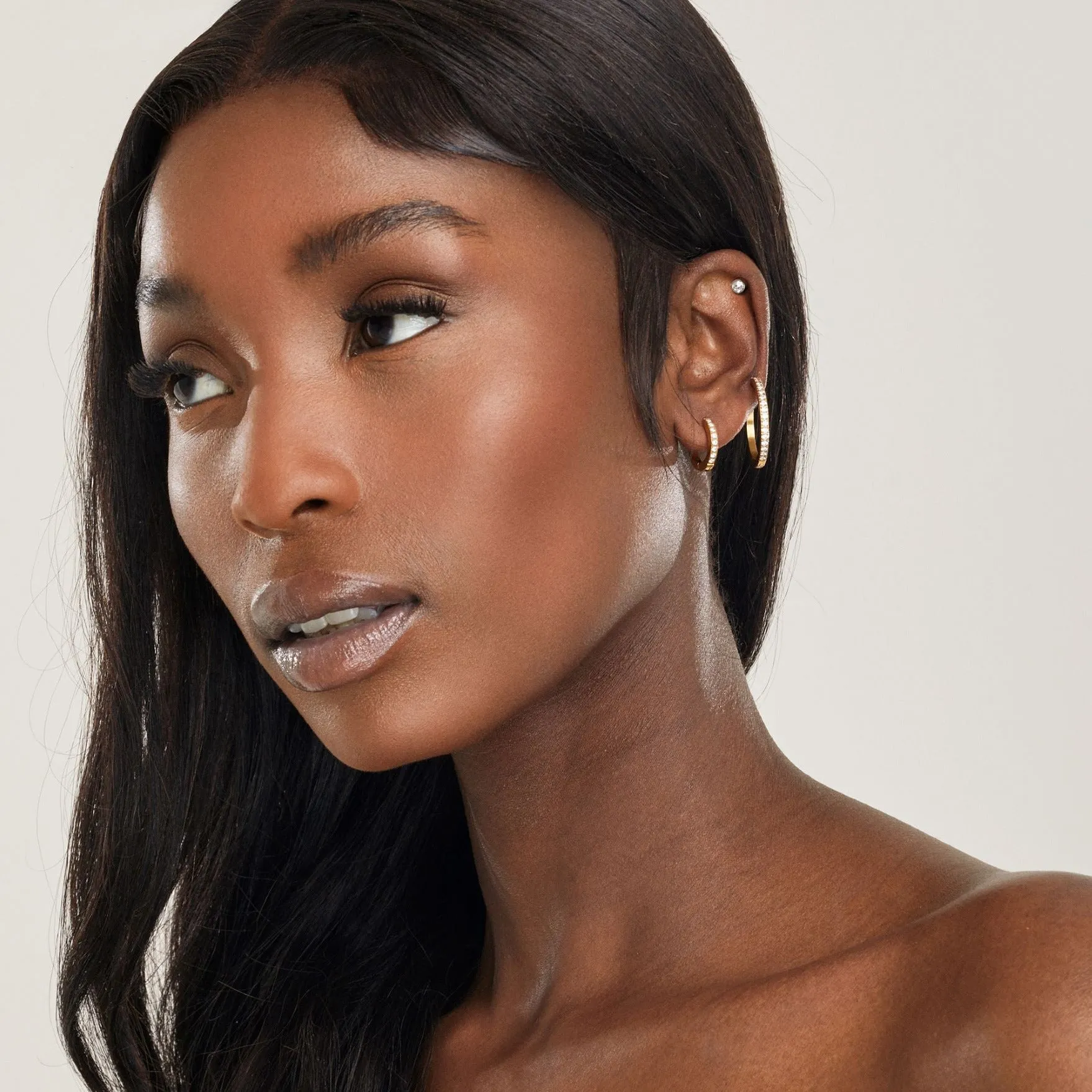 Med Date Night Hoops sold by Tini Lux product image thumbnail 3