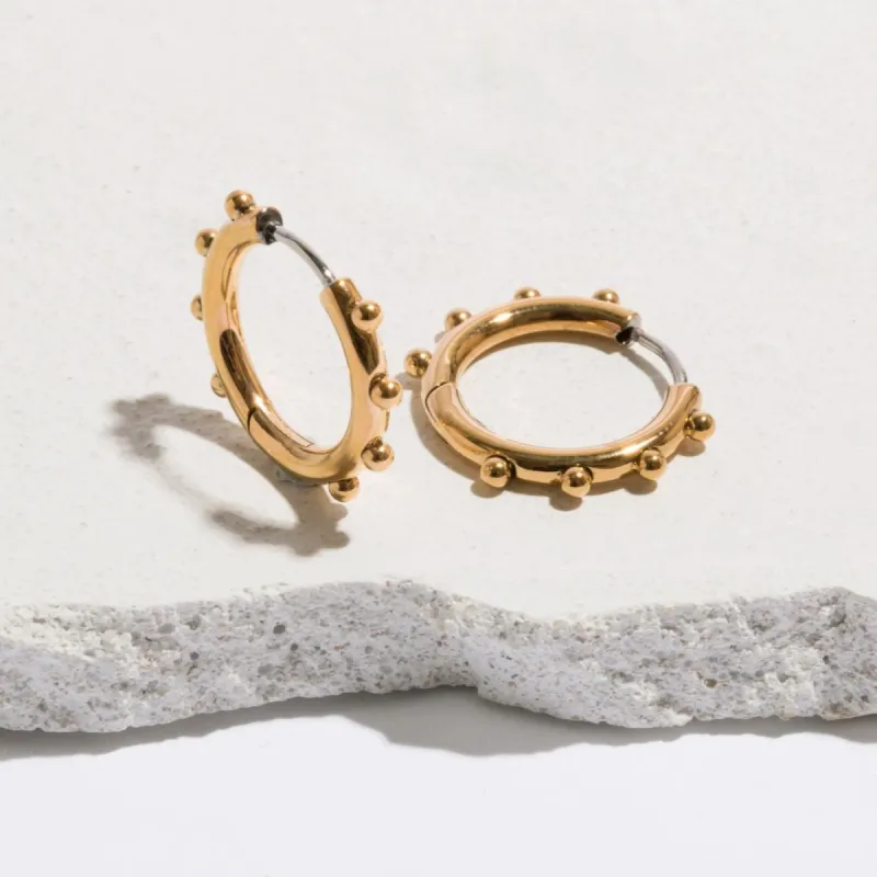 Farrah Hoop Earrings sold by Tini Lux