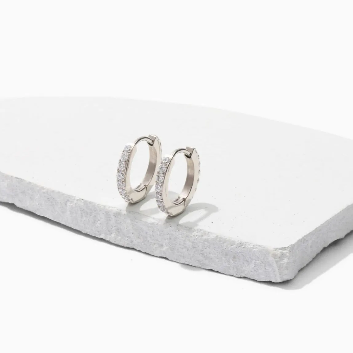 Date Night Hoop Earrings sold by Tini Lux product image thumbnail 2