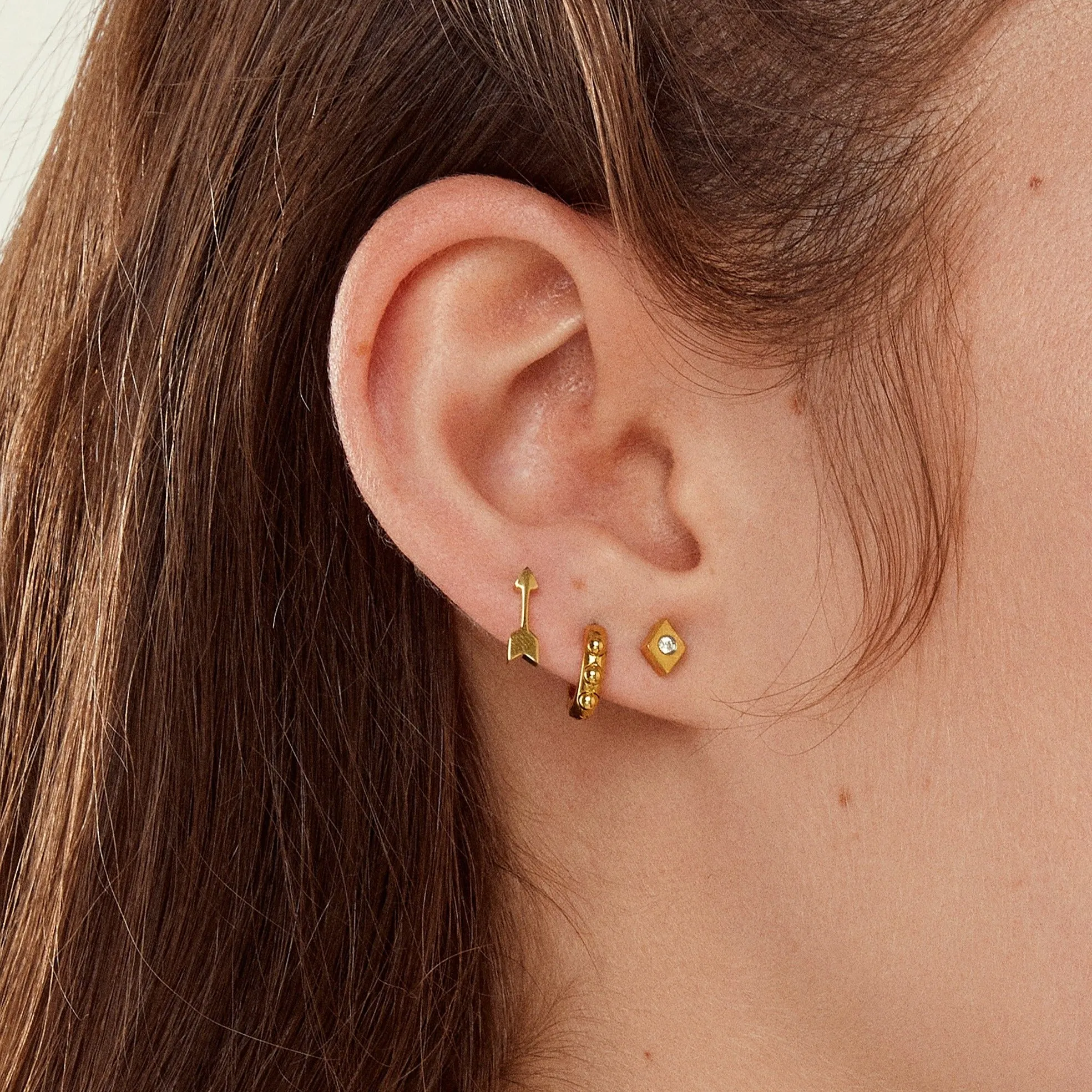 Diamond Ace Studs sold by Tini Lux product image thumbnail 2