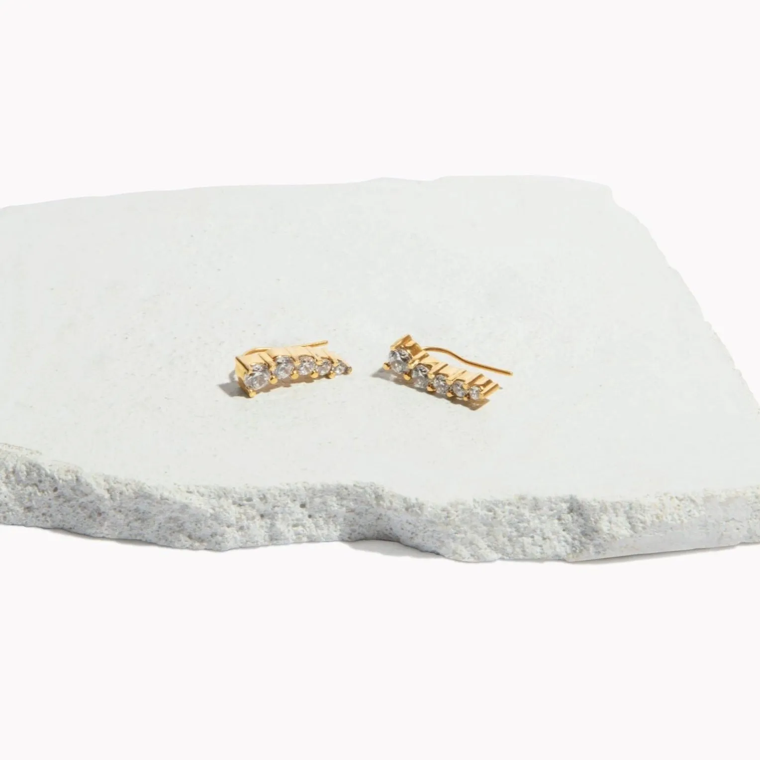 Crystal Crawler Earrings sold by Tini Lux