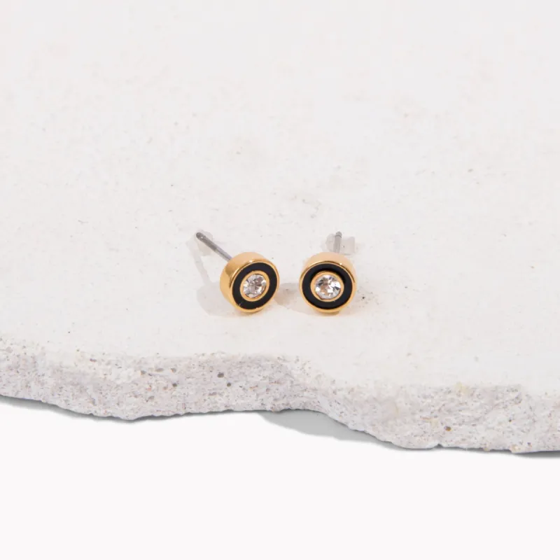 Eileen Screw Back Stud Earrings sold by Tini Lux