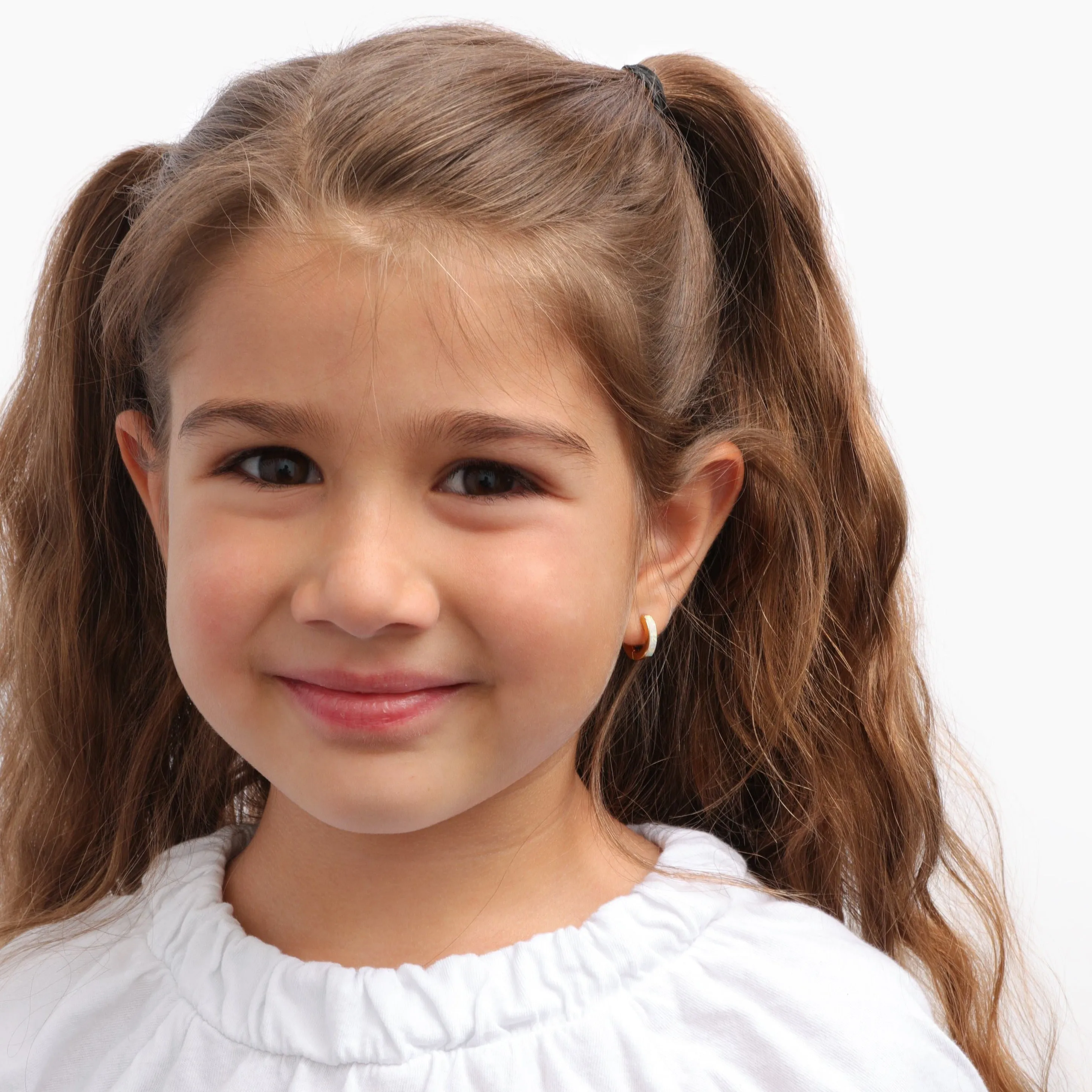 Cecile Hoop Earrings sold by Tini Lux product image thumbnail 3