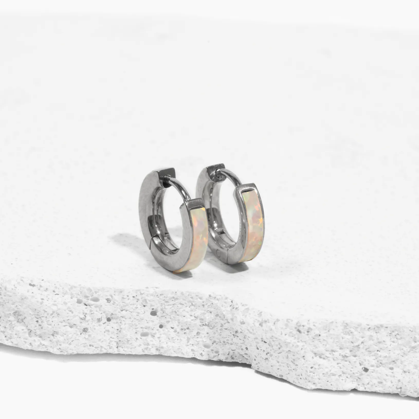 Cecile Hoop Earrings sold by Tini Lux product image thumbnail 2