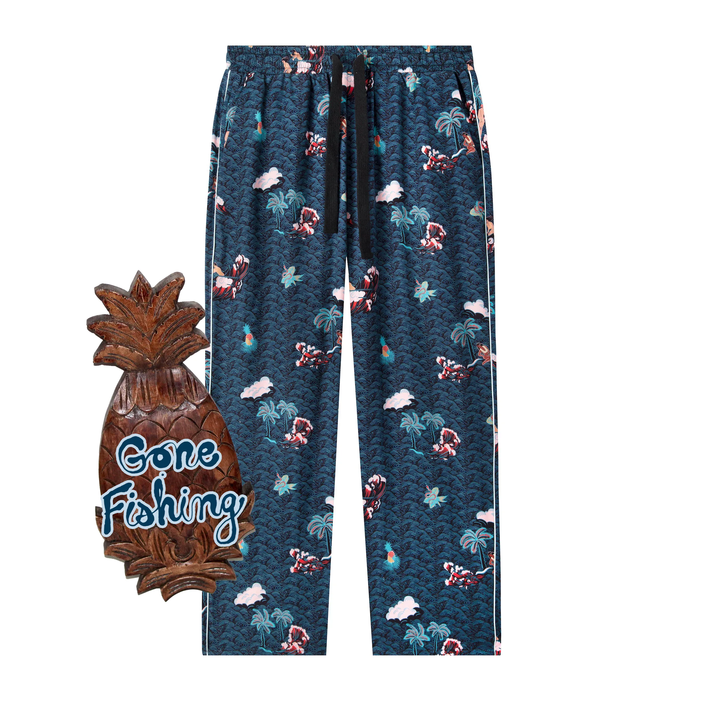 Easy-Going Pants ('Playa of Eden') sold by Tombolo