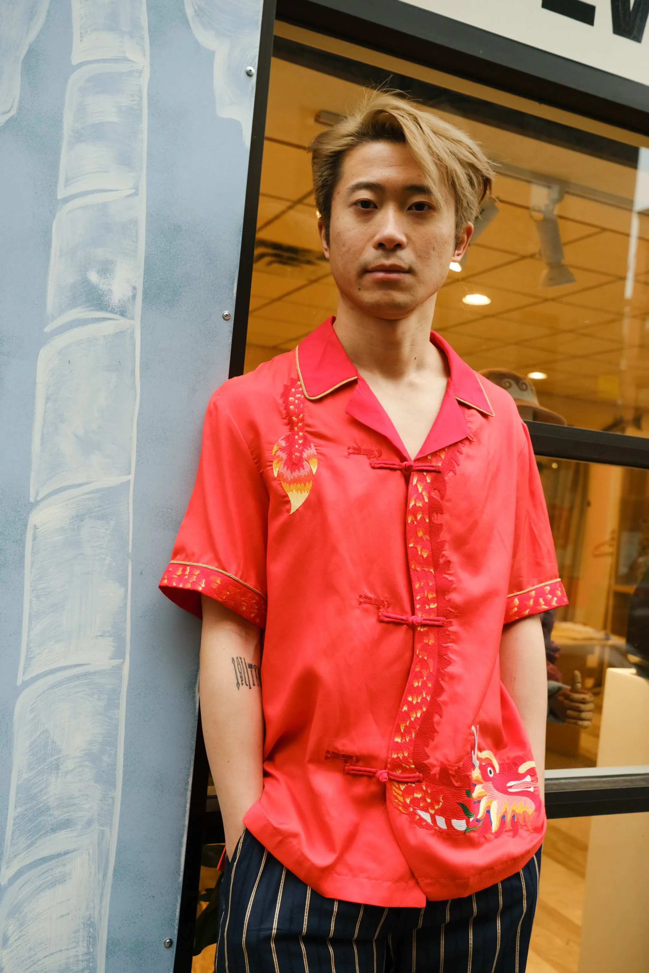 'Jiannan Wu x Tombolo' Wood Dragon (Silk & Cotton Twill) sold by Tombolo product image thumbnail 5
