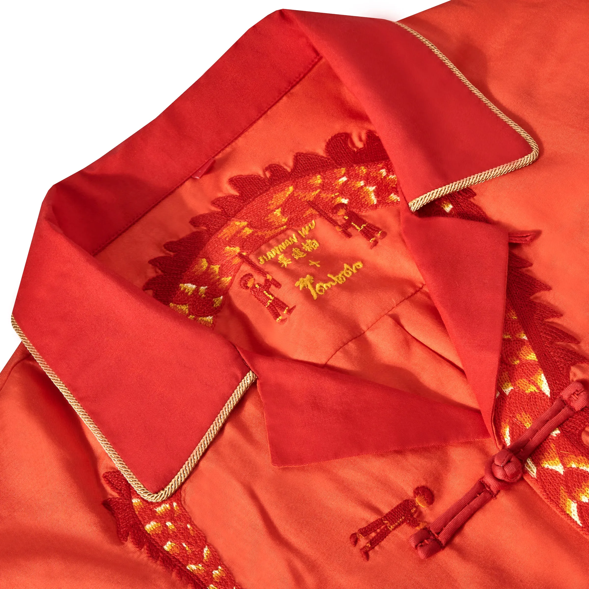 'Jiannan Wu x Tombolo' Wood Dragon (Silk & Cotton Twill) sold by Tombolo product image thumbnail 2