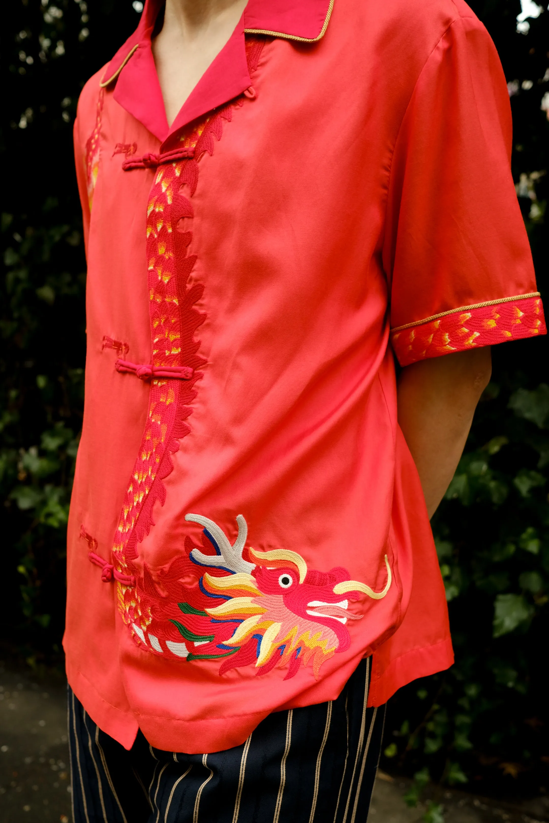 'Jiannan Wu x Tombolo' Wood Dragon (Silk & Cotton Twill) sold by Tombolo product image thumbnail 4