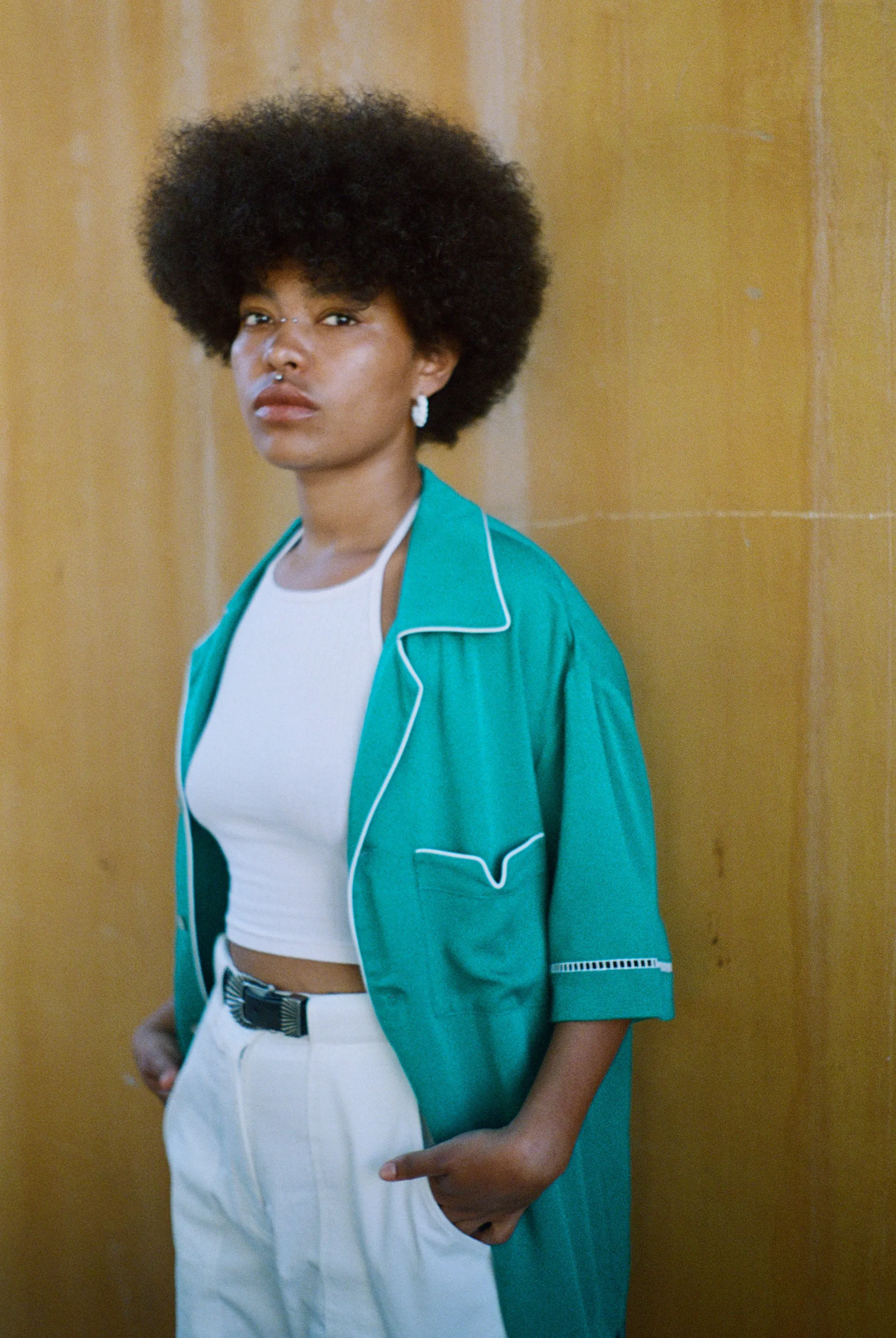 Cabrisa Shirt (Teal) sold by Tombolo product image thumbnail 4