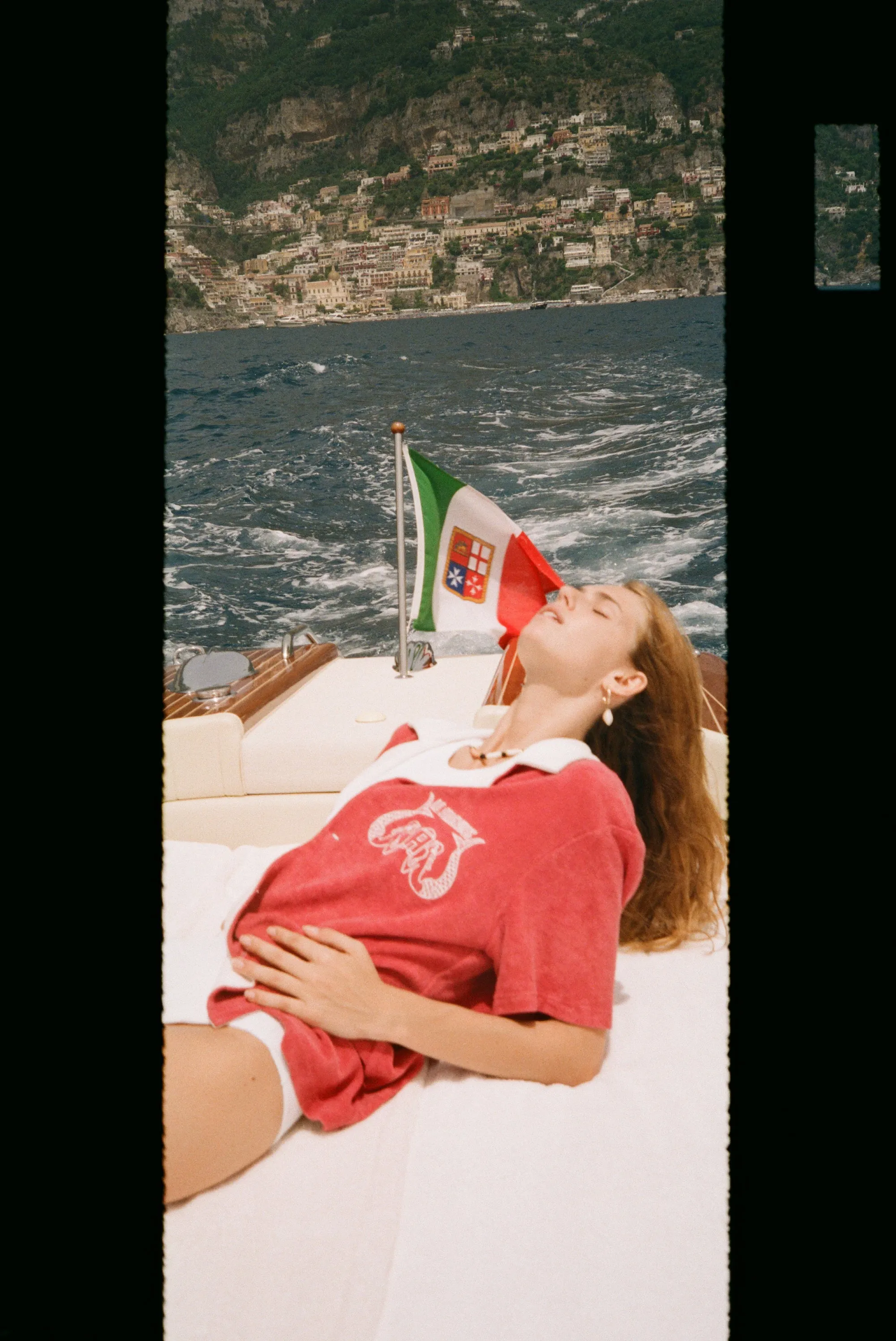 'Le Sirenuse' Classic Cabana (Pompeian Red) sold by Tombolo product image thumbnail 4