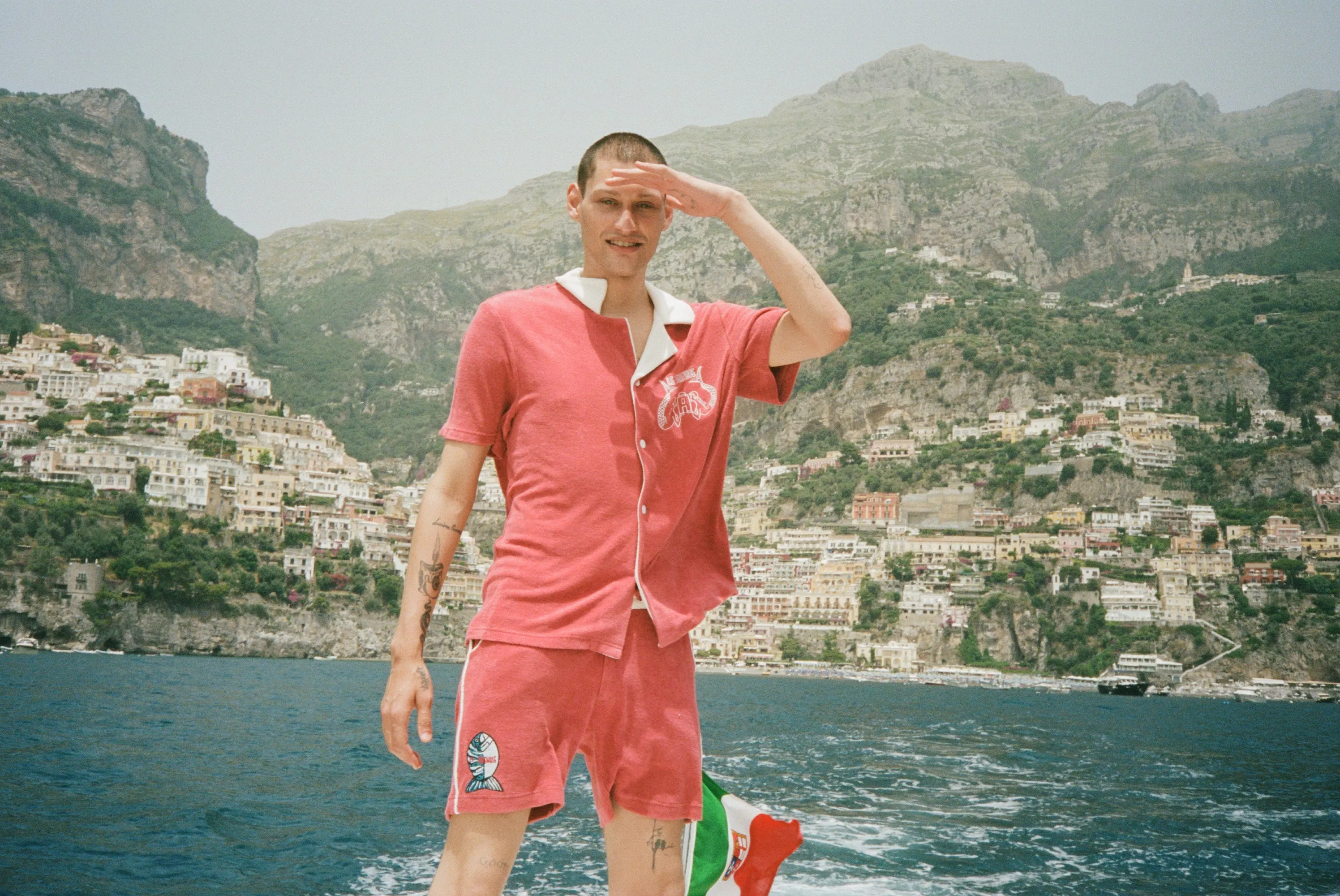 'Le Sirenuse' Classic Cabana (Pompeian Red) sold by Tombolo product image thumbnail 3