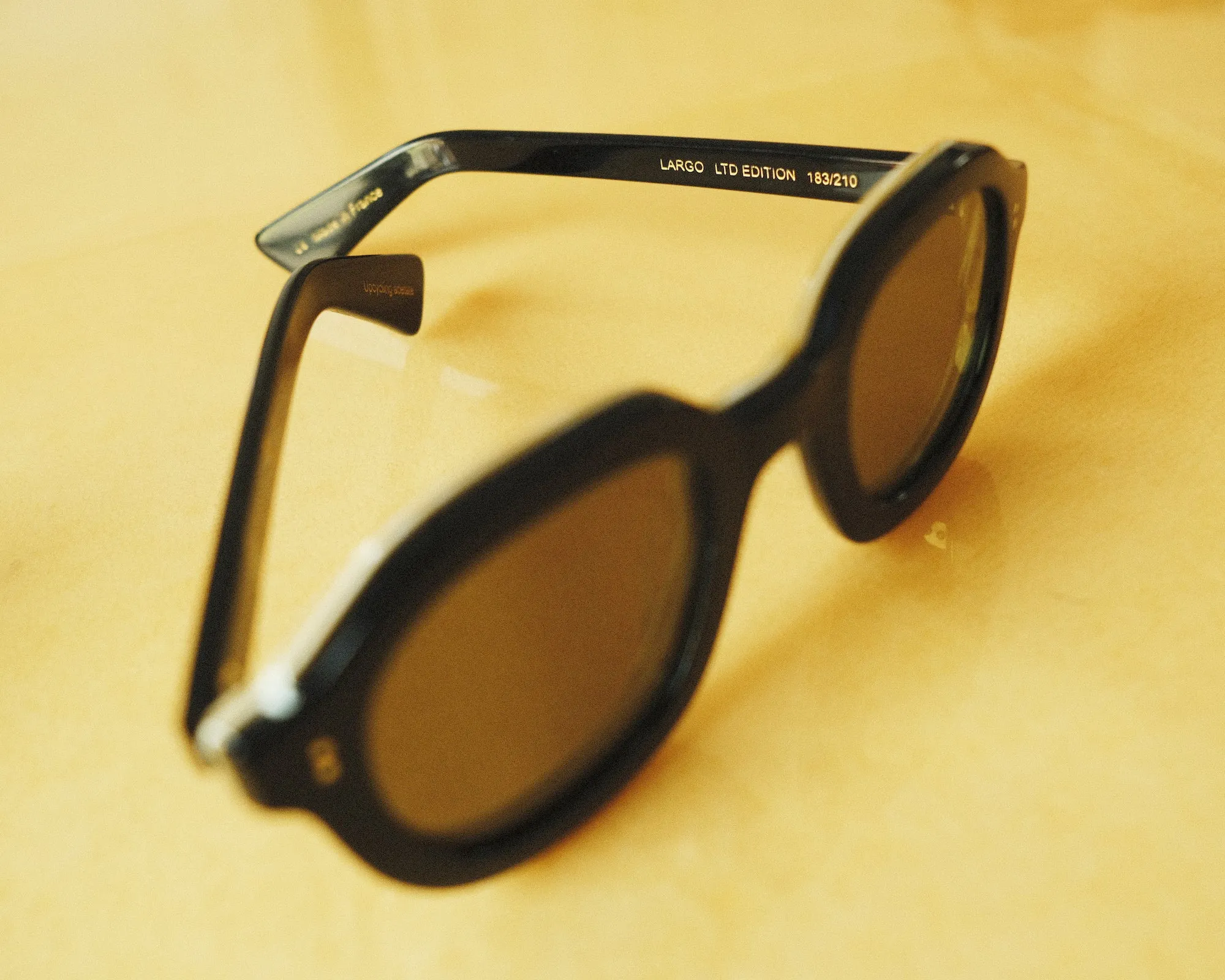 Lesca Lunetier x Tombolo (Charcoal Organic Lenses) sold by Tombolo product image thumbnail 5