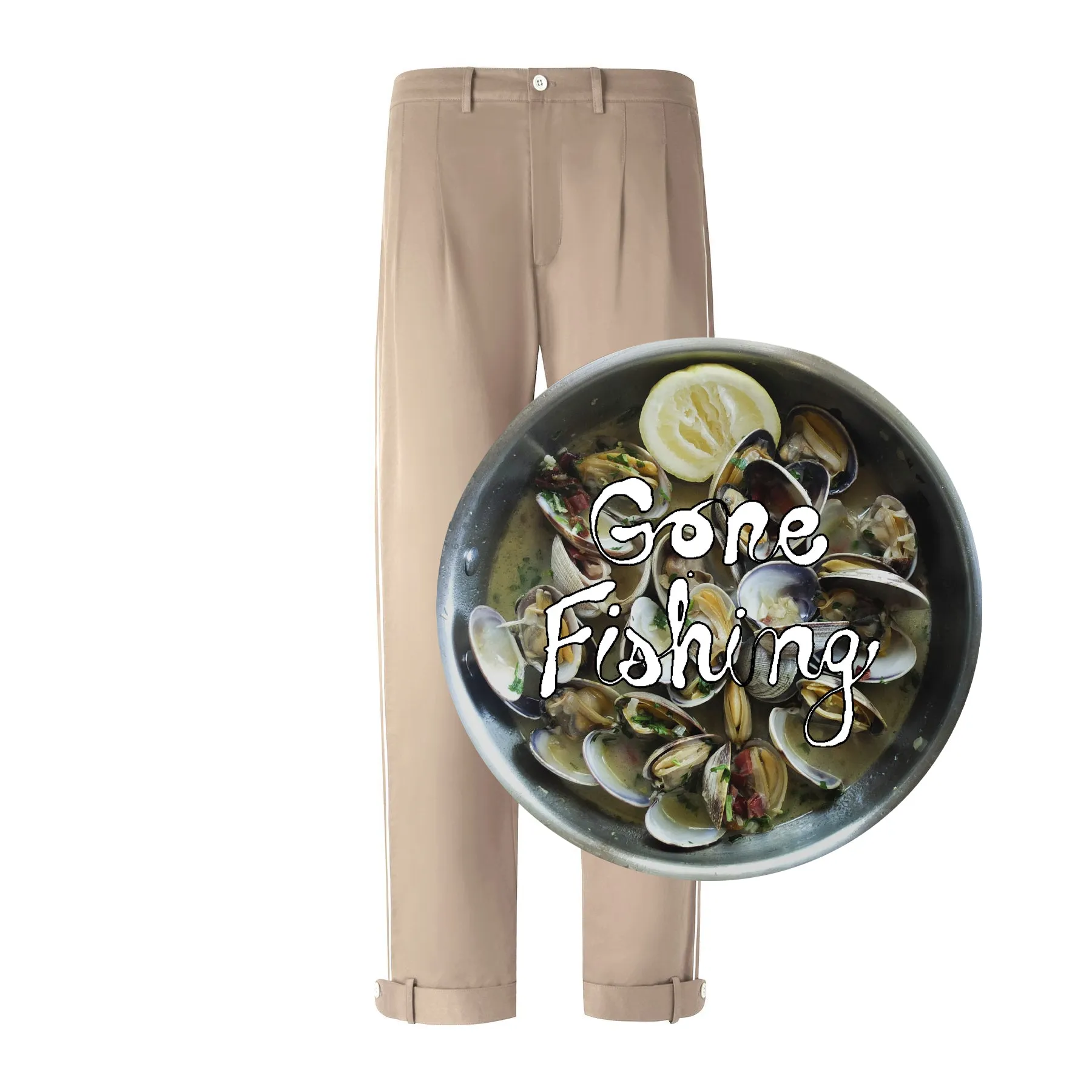 Traveler Pants (Tan) sold by Tombolo