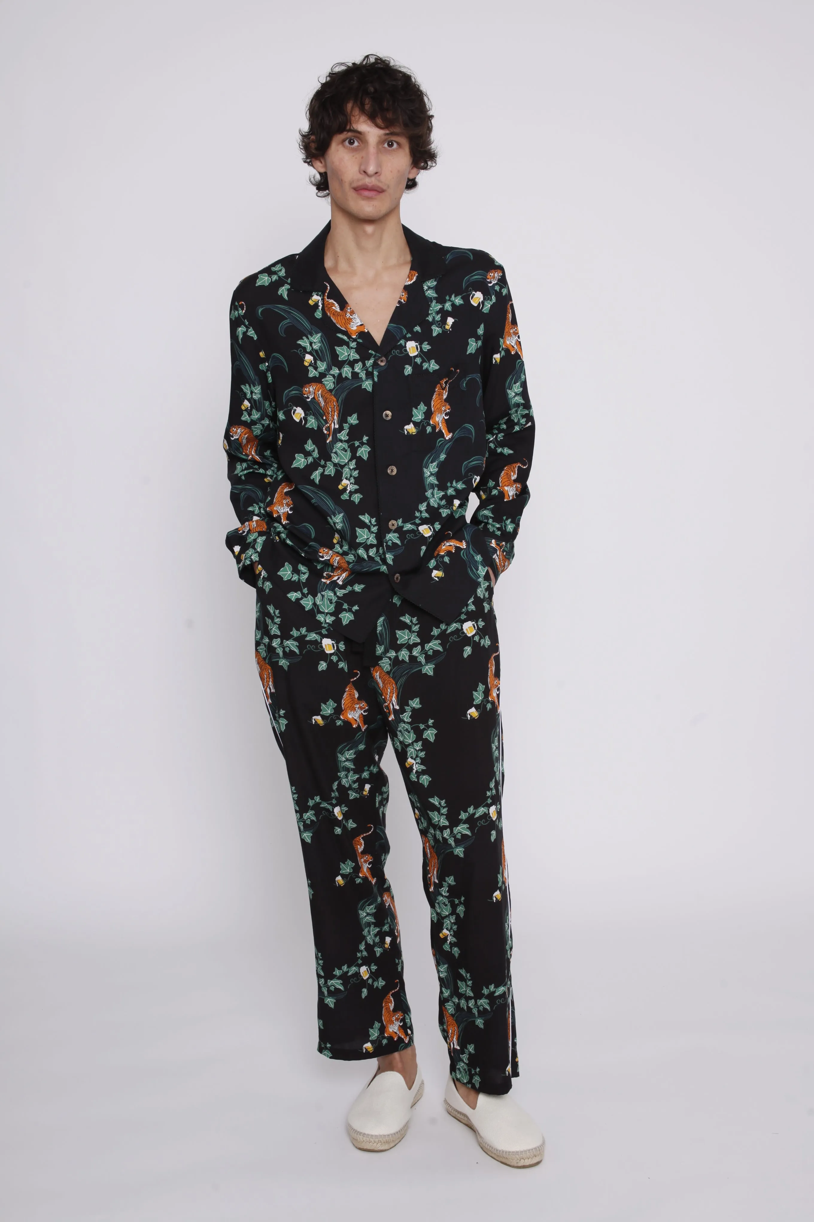 Easy-Going Pants ('Crouching Tiger, Hidden Beverage') sold by Tombolo product image thumbnail 3