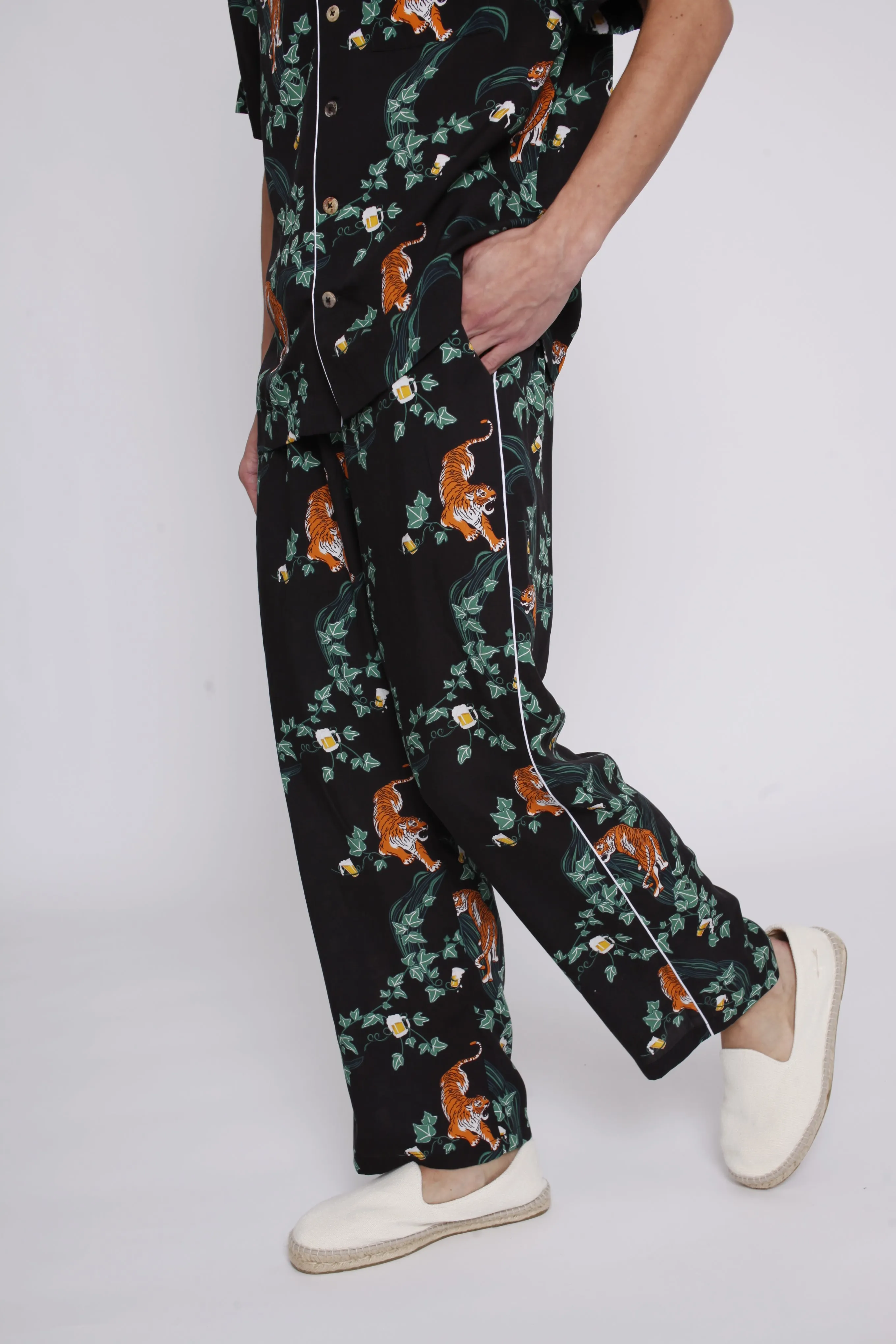 Easy-Going Pants ('Crouching Tiger, Hidden Beverage') sold by Tombolo product image thumbnail 2