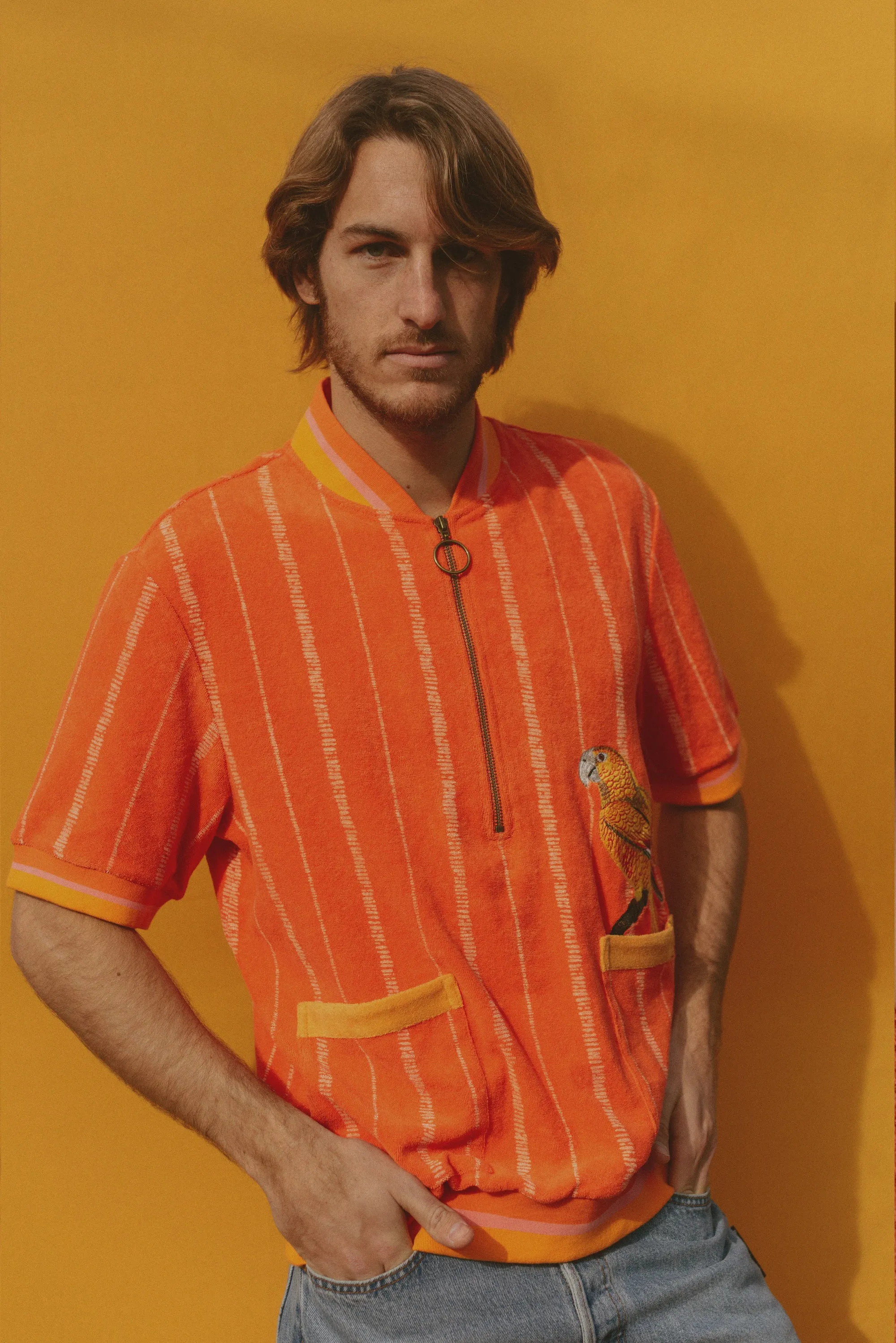 'El Pájaro Cubano' Cabana (Tangerine) sold by Tombolo product image thumbnail 5