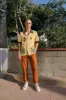 Traveler Pants (Rust) sold by Tombolo