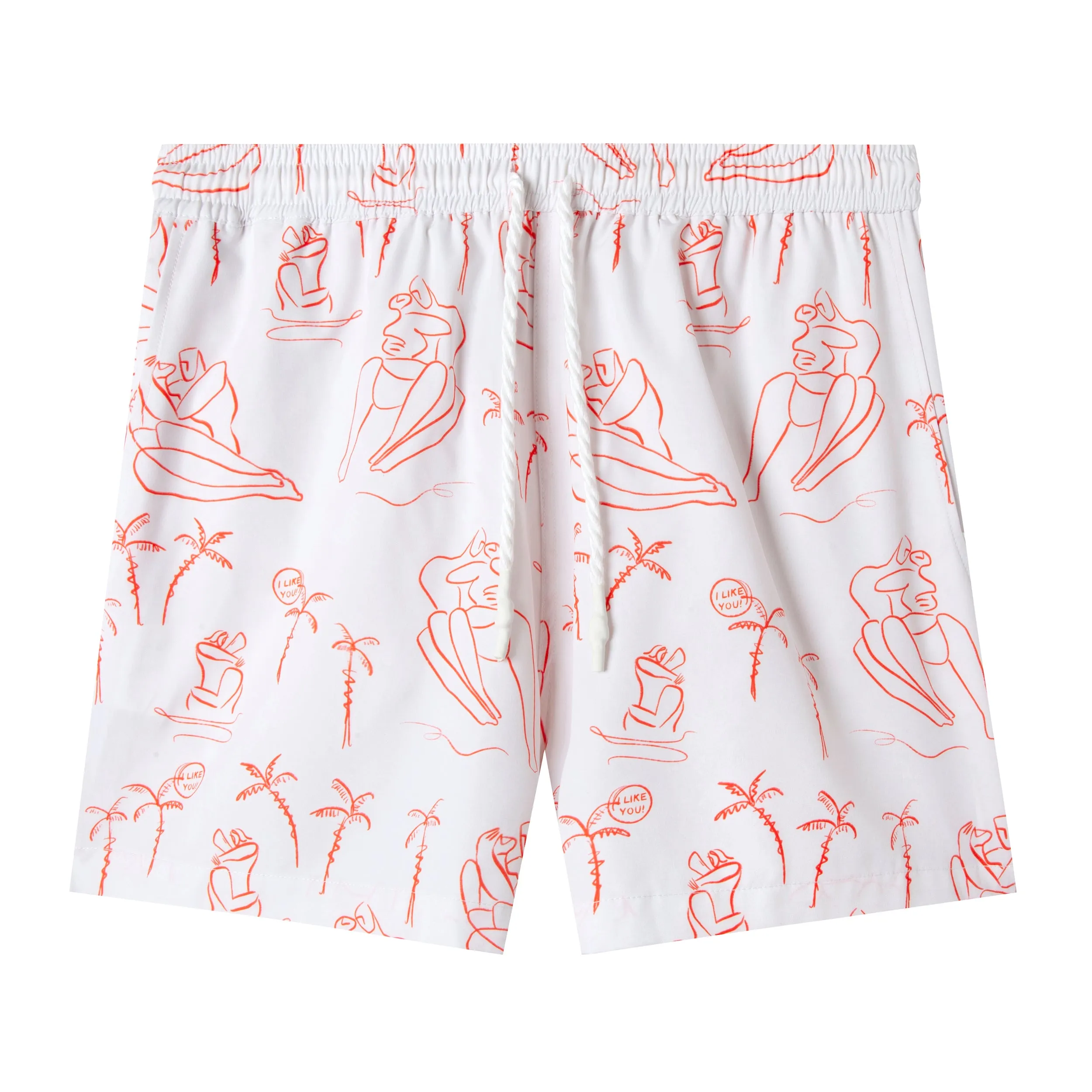 'I LIKE YOU!' Swim Trunks sold by Tombolo product image thumbnail 2