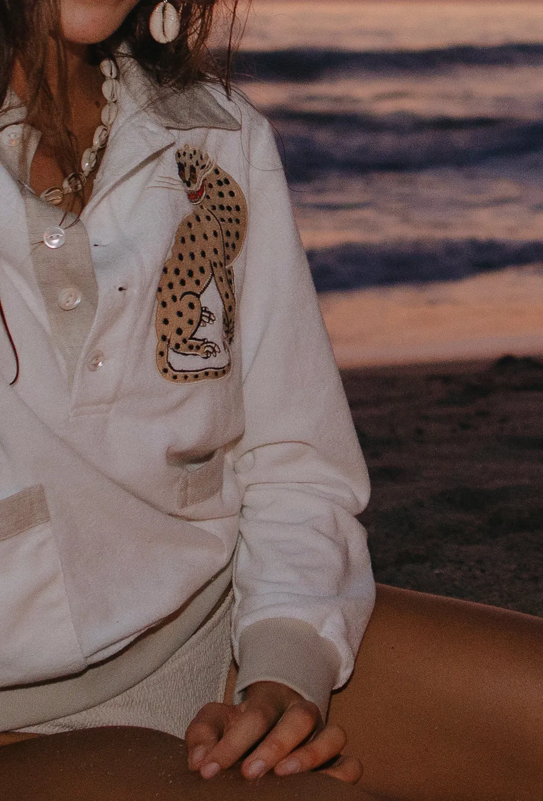 'Sun Leopard' Cabana (Long-Sleeve) sold by Tombolo product image thumbnail 5