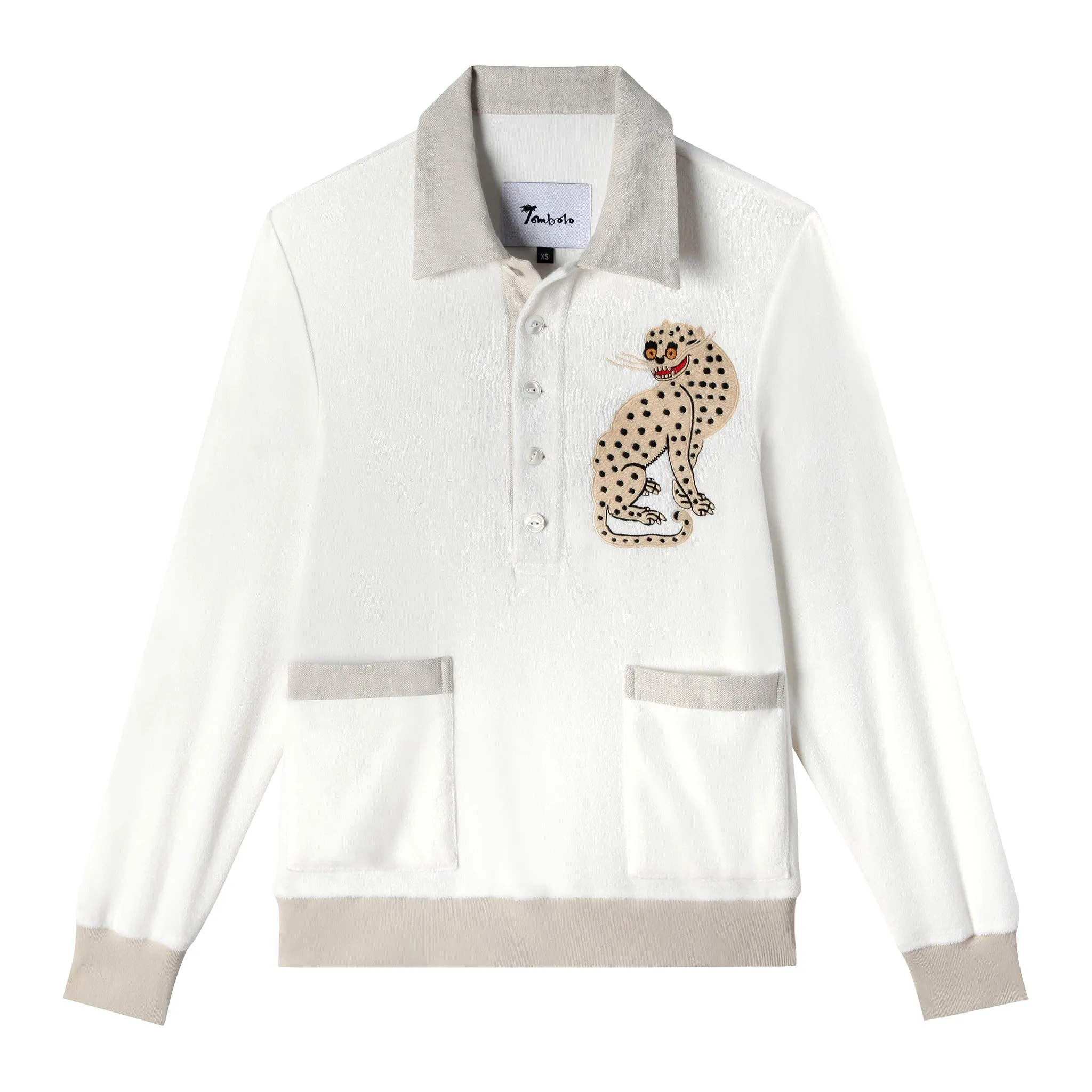 'Sun Leopard' Cabana (Long-Sleeve) sold by Tombolo