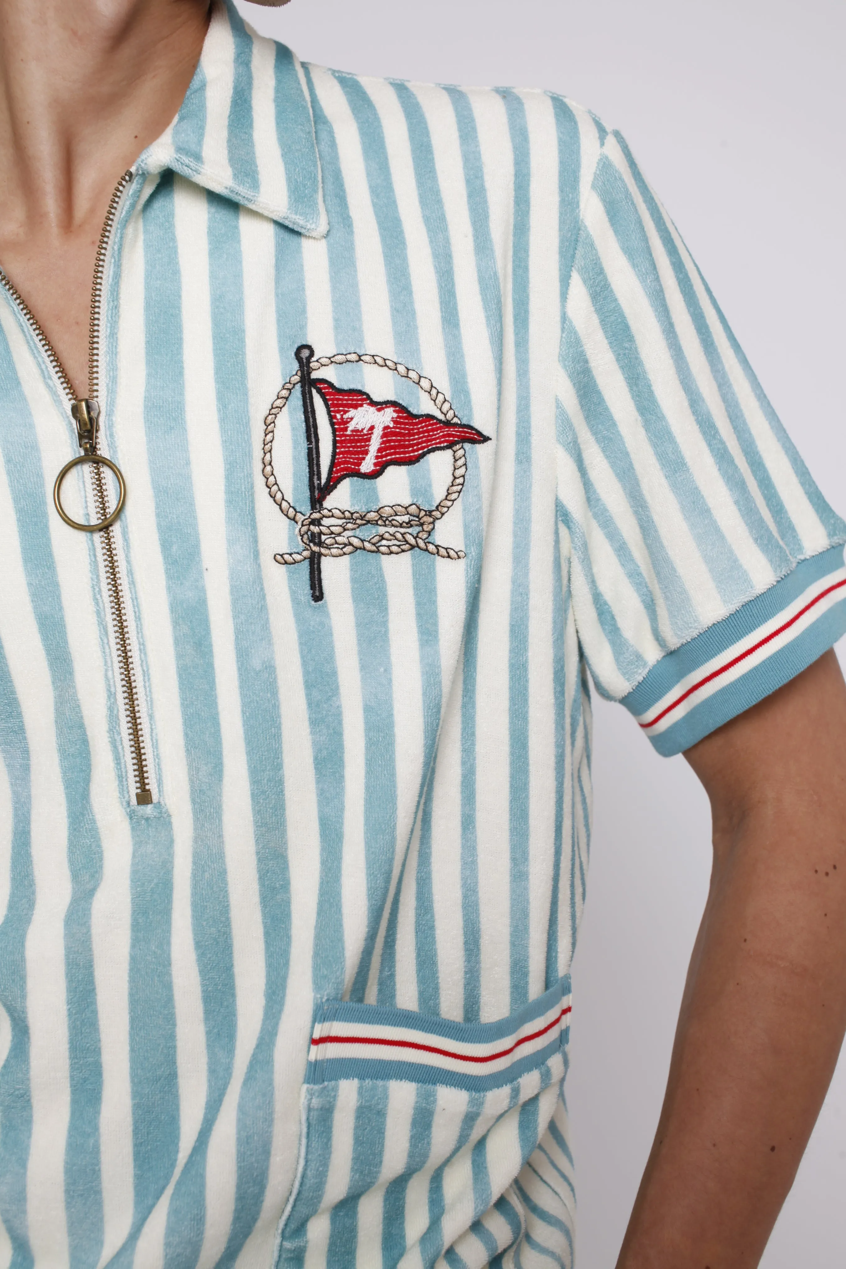 ‘Striper’ Cabana (Blue) sold by Tombolo product image thumbnail 4