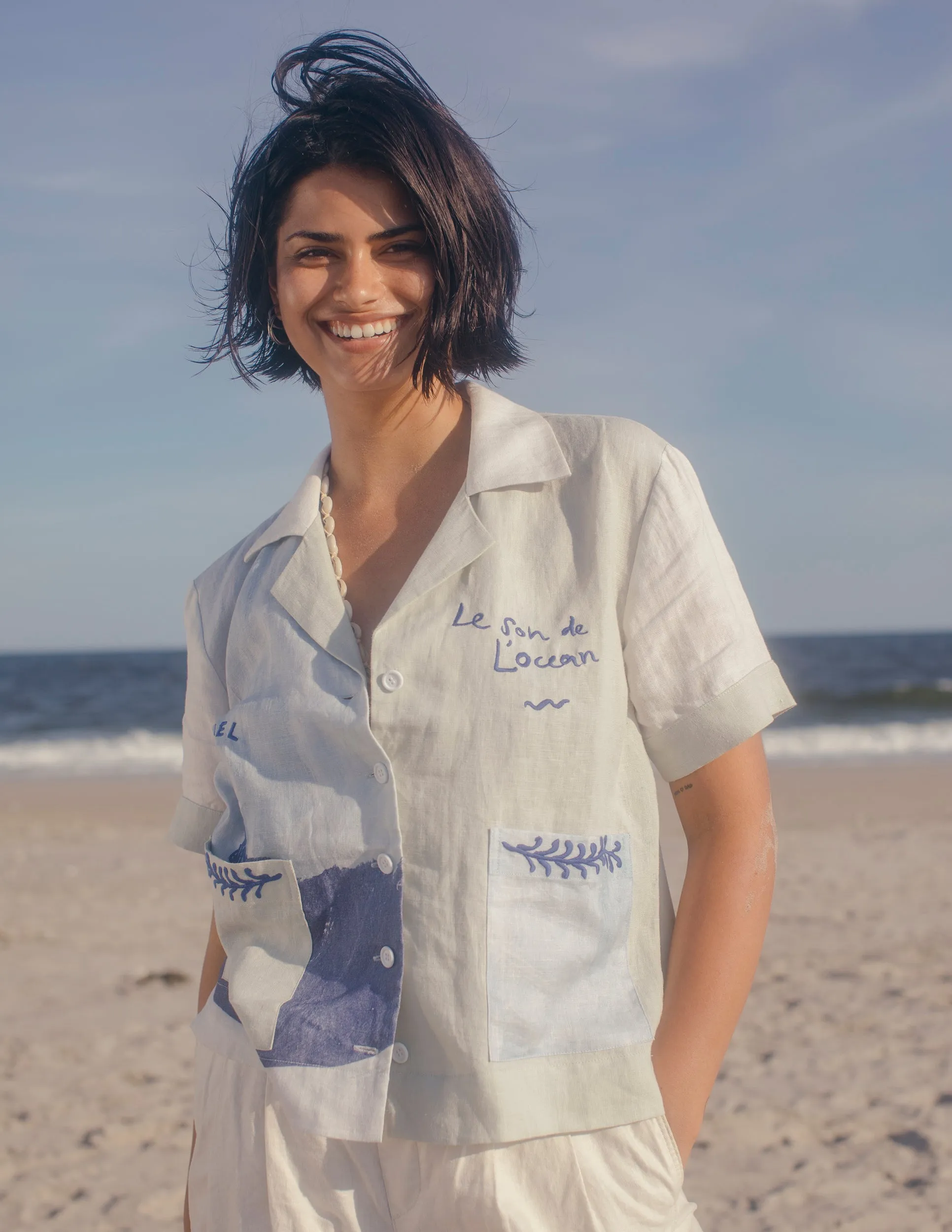 'Fishing Lines' Cabana x Hôtel Magique ~ Crop Cut sold by Tombolo product image thumbnail 3