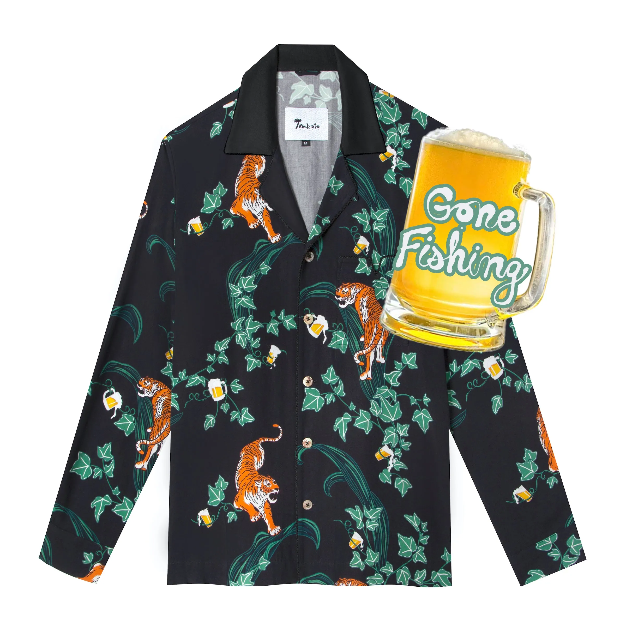 Crouching Tiger, Hidden Beverage (Long-Sleeve) sold by Tombolo