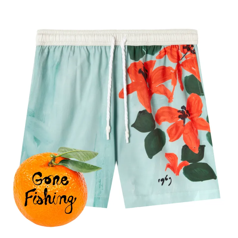 'Coast Lines' x Hôtel Magique ~ Swim Trunks sold by Tombolo