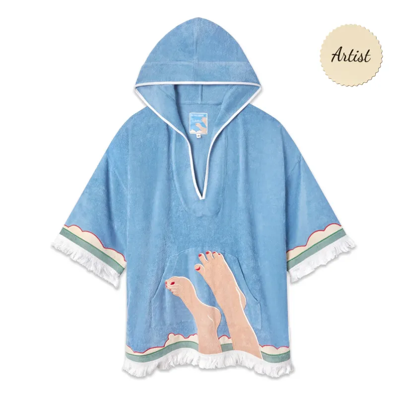 'Tom Wesselmann - Seascape #6' Beach Towel Top sold by Tombolo