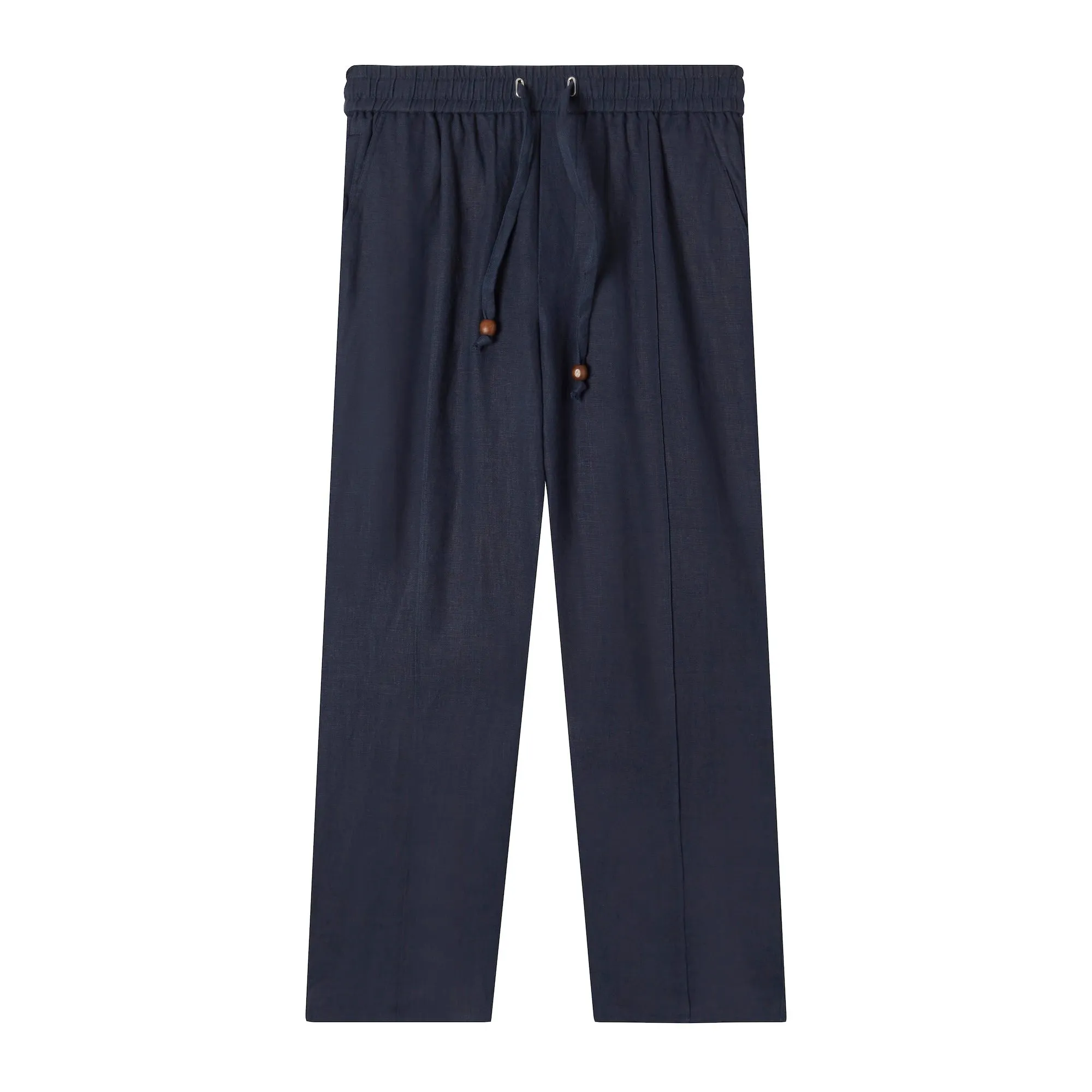 Easy-Going Pants (Navy Linen) sold by Tombolo