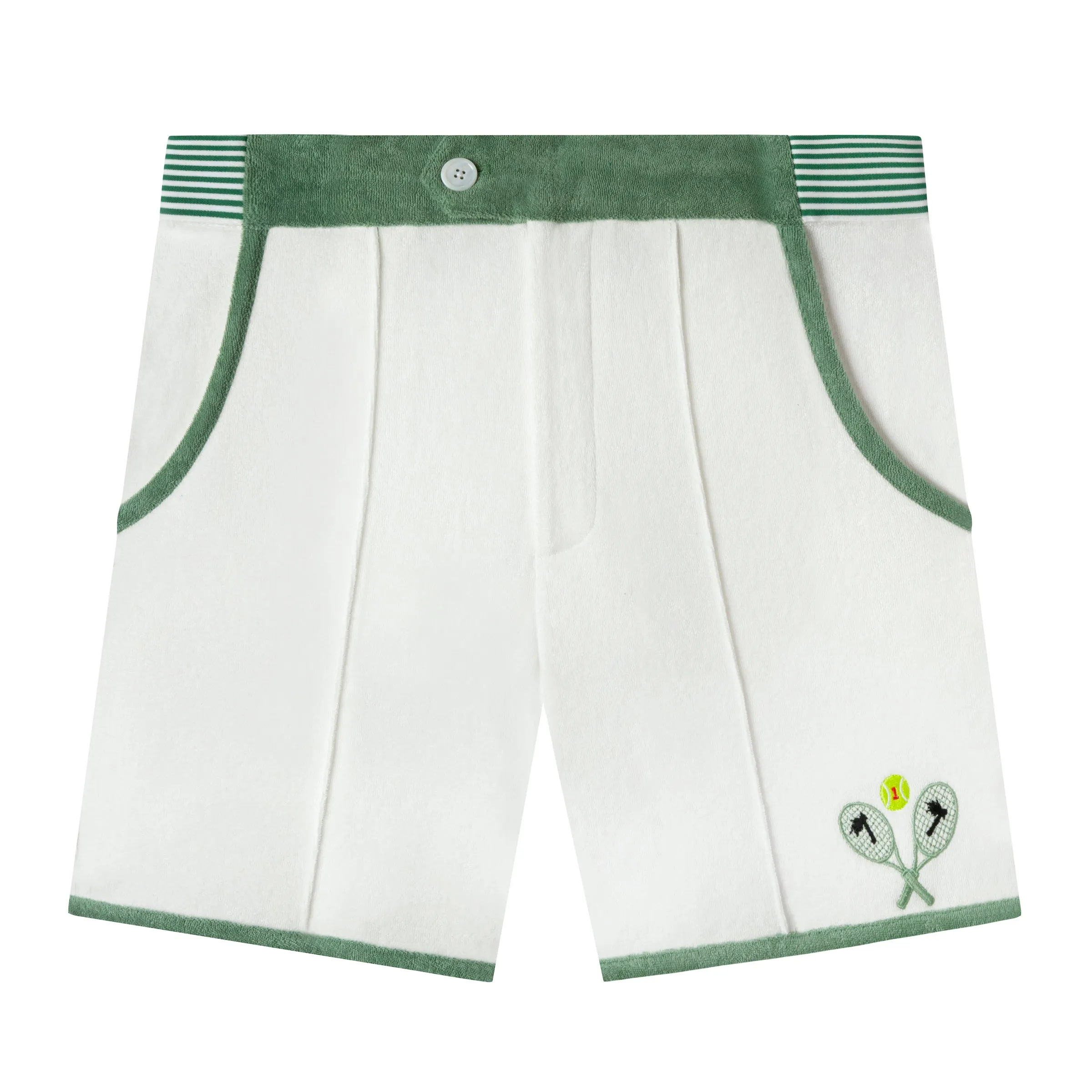 'Fault One' Tennis Cabana Shorts sold by Tombolo