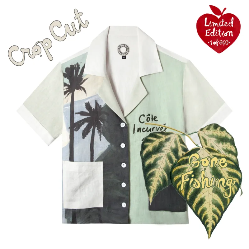 'Coast Lines' Cabana x Hôtel Magique ~ Crop Cut sold by Tombolo