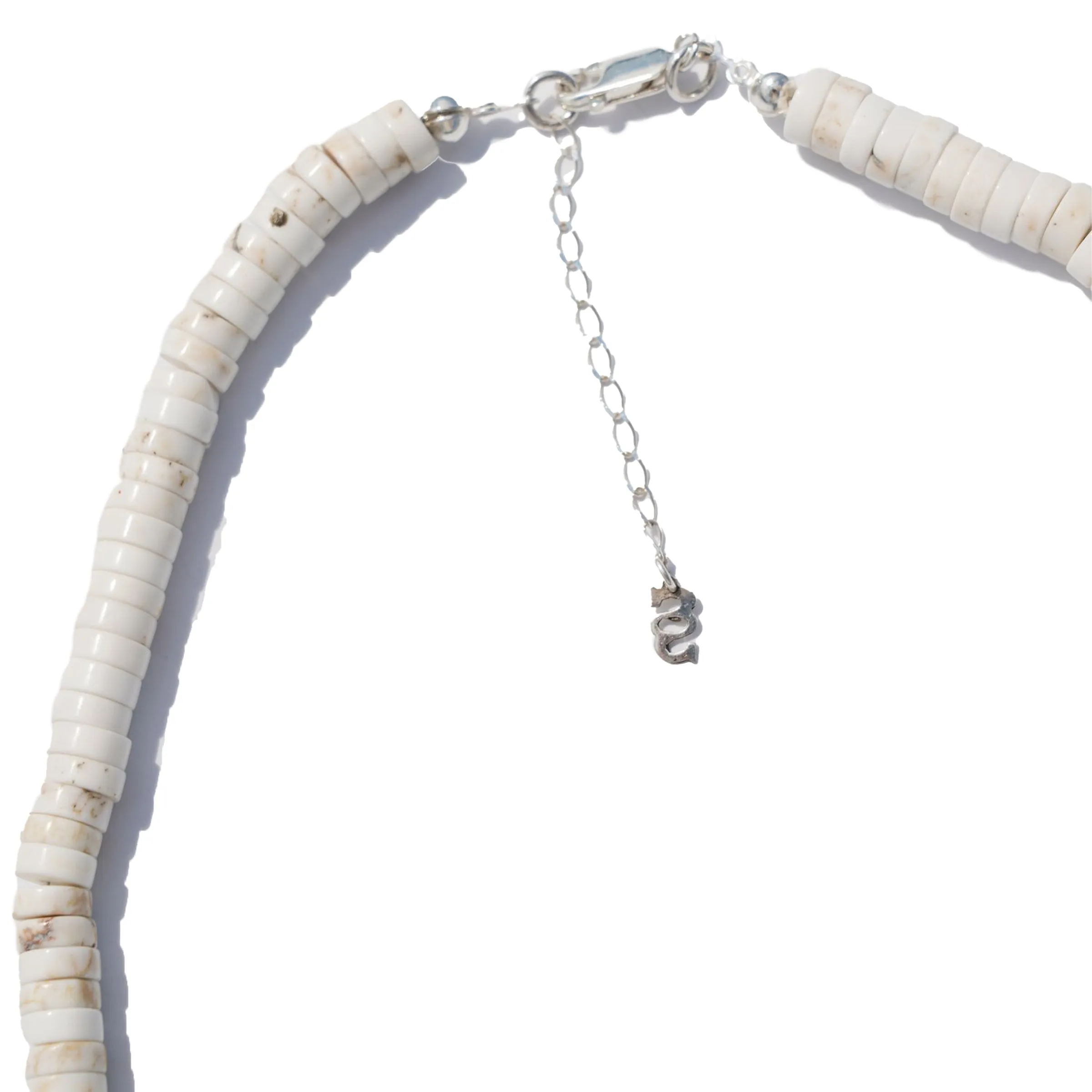 Odissea x Tombolo Necklace (White Turquoise) sold by Tombolo product image thumbnail 4