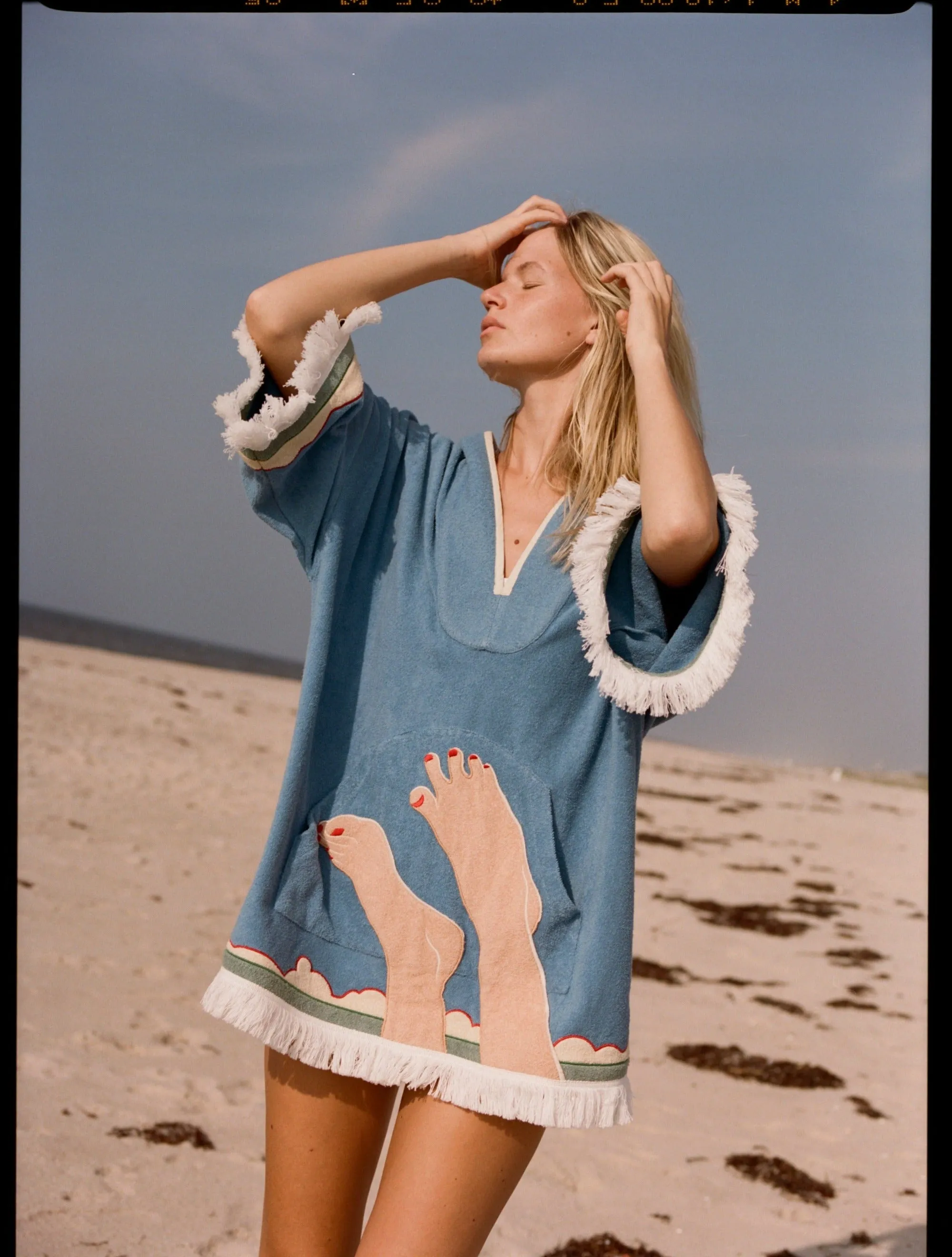 Customizable 'Tom Wesselmann - Seascape #6' Beach Towel Top sold by Tombolo product image thumbnail 4