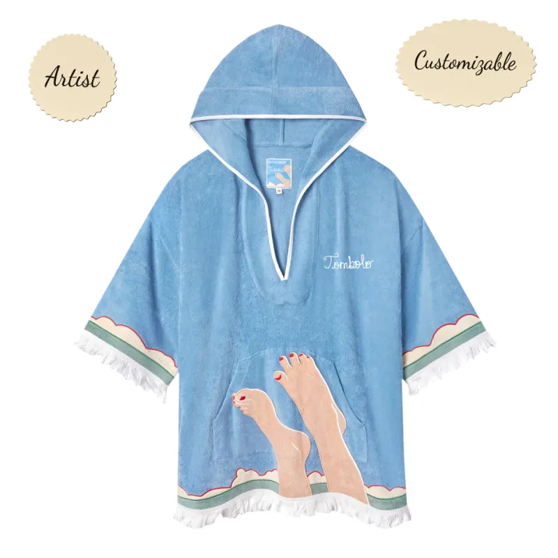 Customizable 'Tom Wesselmann - Seascape #6' Beach Towel Top sold by Tombolo