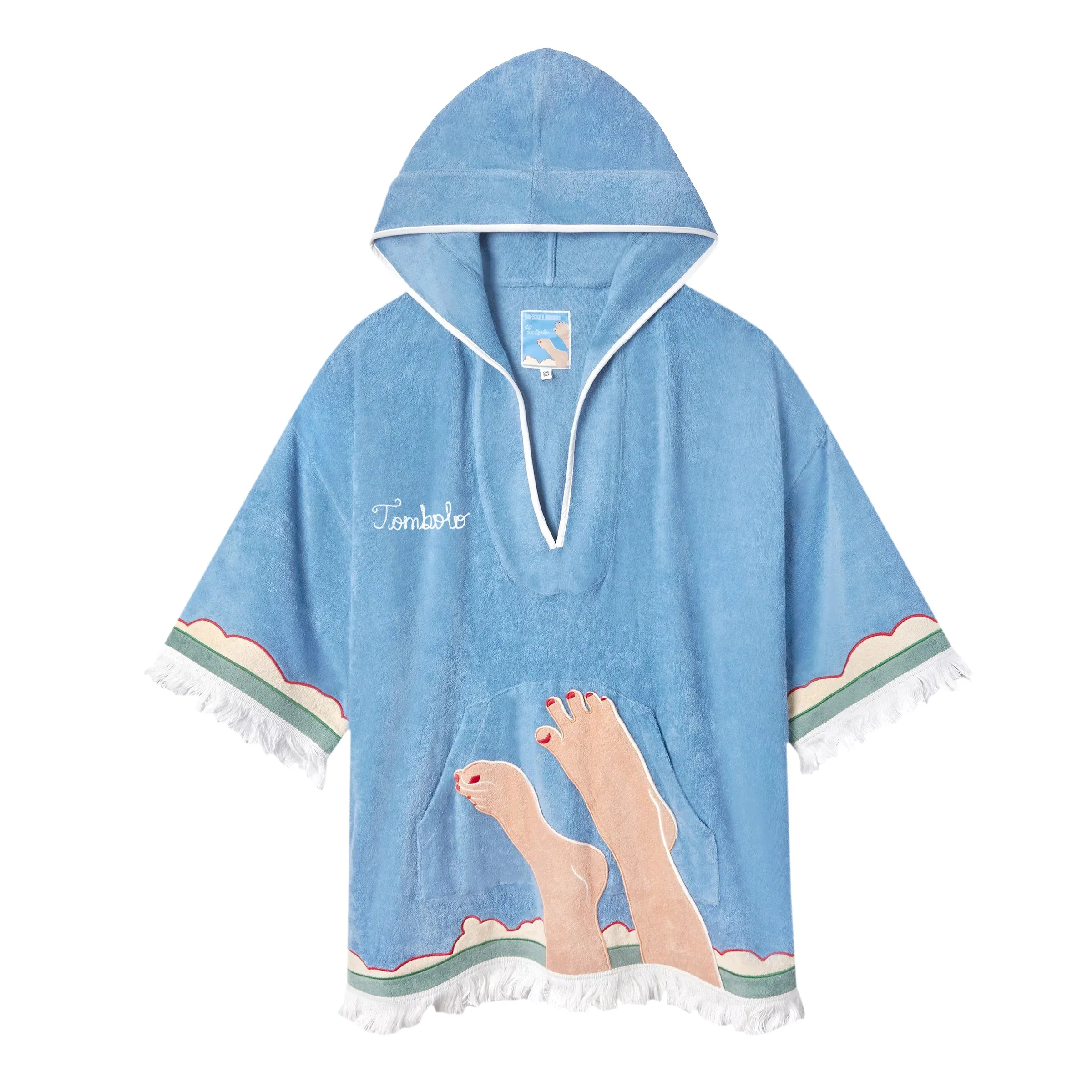 Customizable 'Tom Wesselmann - Seascape #6' Beach Towel Top sold by Tombolo product image thumbnail 2